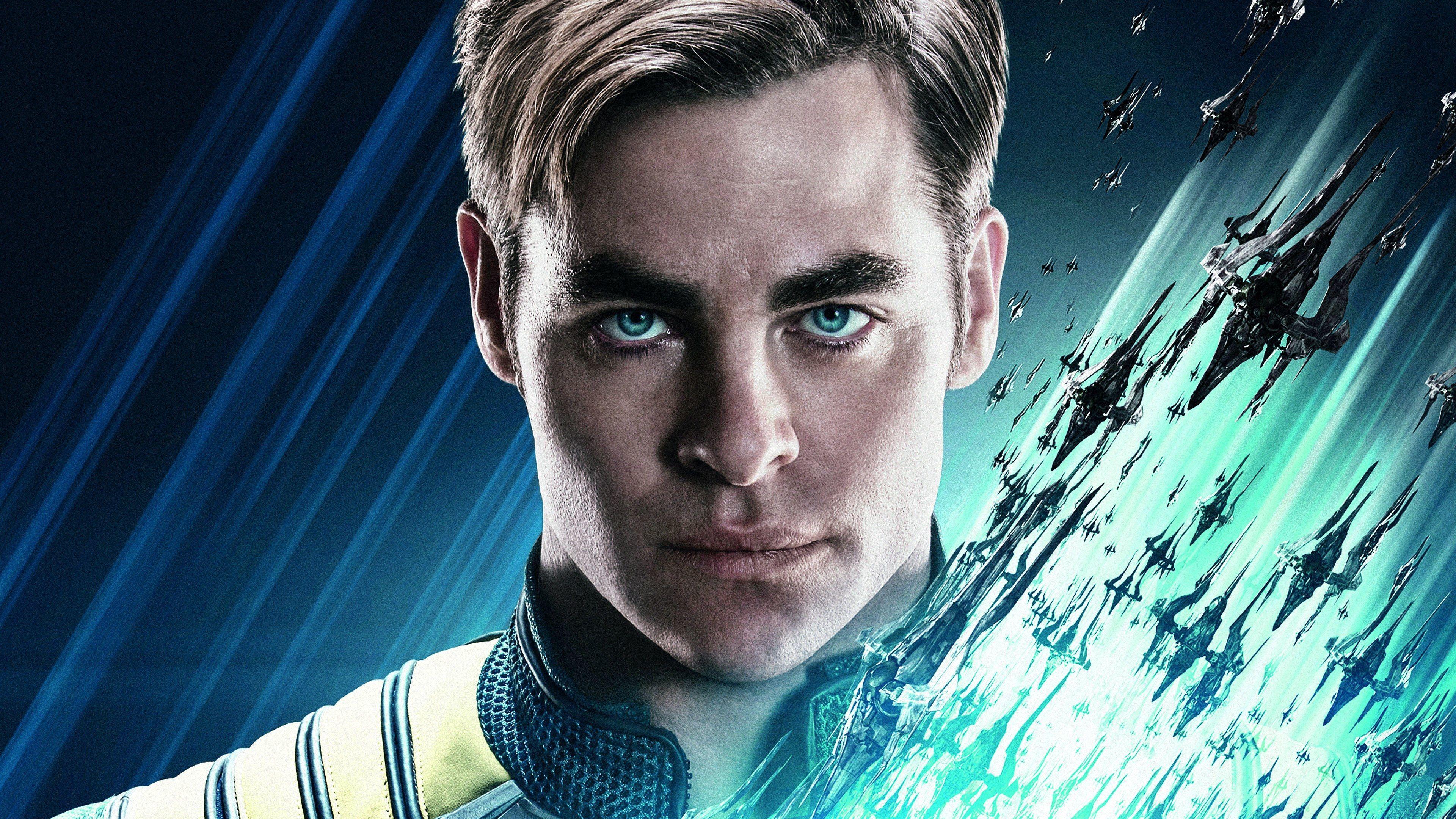 3840x2160 Wallpaper Chris Pine as Kirk, Star Trek Beyond 3840x2160 UHD 4K