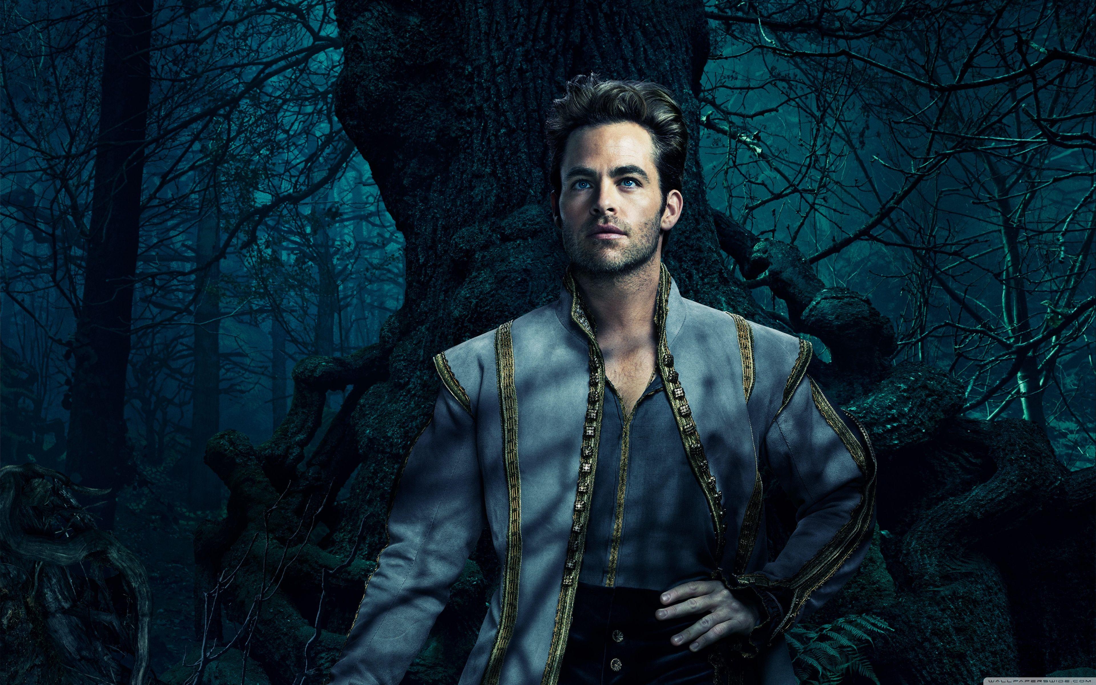 3840x2400 Into the Woods Chris Pine as Cinderella's Prince Ultra HD Desktop