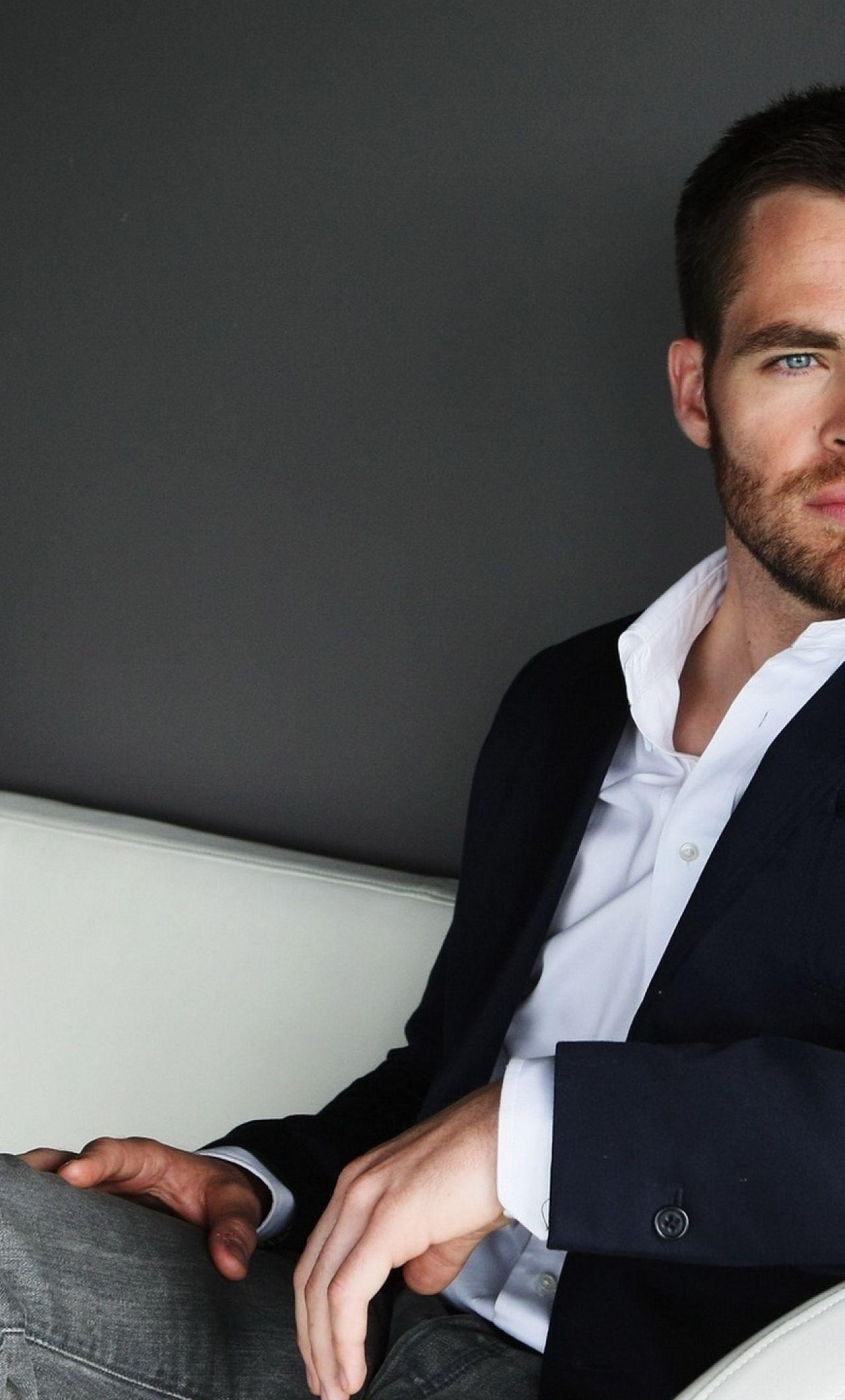 1280x2120 Chris Pine HD Photo iPhone 6 plus Wallpaper, HD