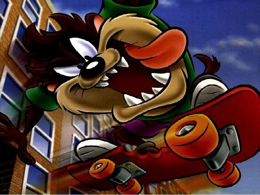1024x768 Free download Tazmanian Devil Wallpaper Cartoon Wallpaper