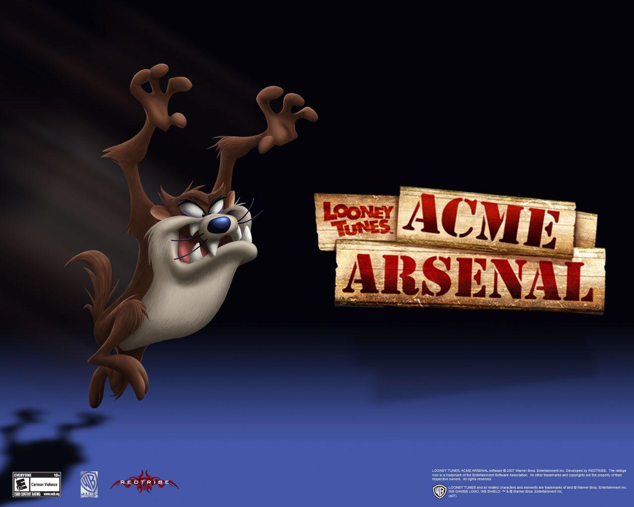 1280x1024 Looney Tunes Tazmanian Devil Tunes Wallpaper