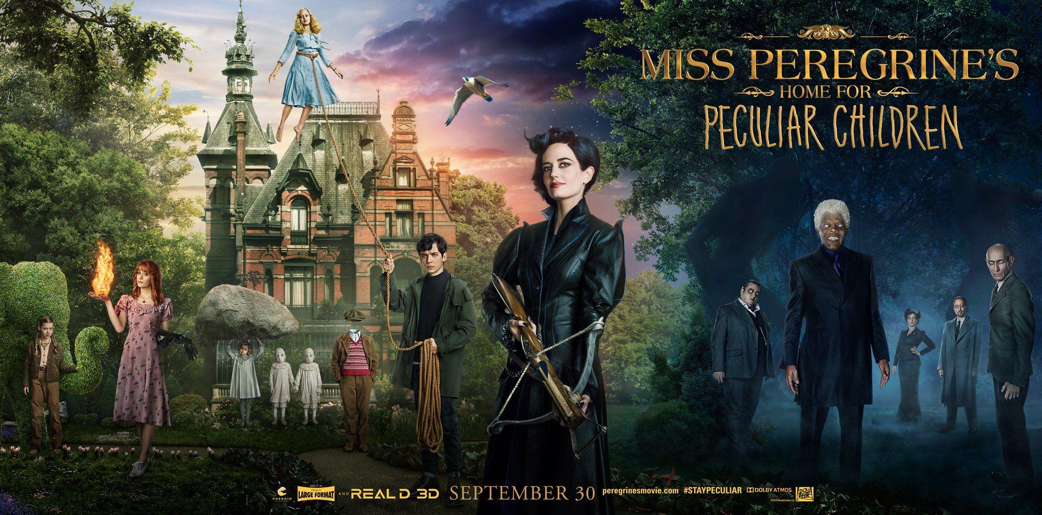 2048x1012 Miss Peregrines Home For Peculiar Children Original Poster, HD