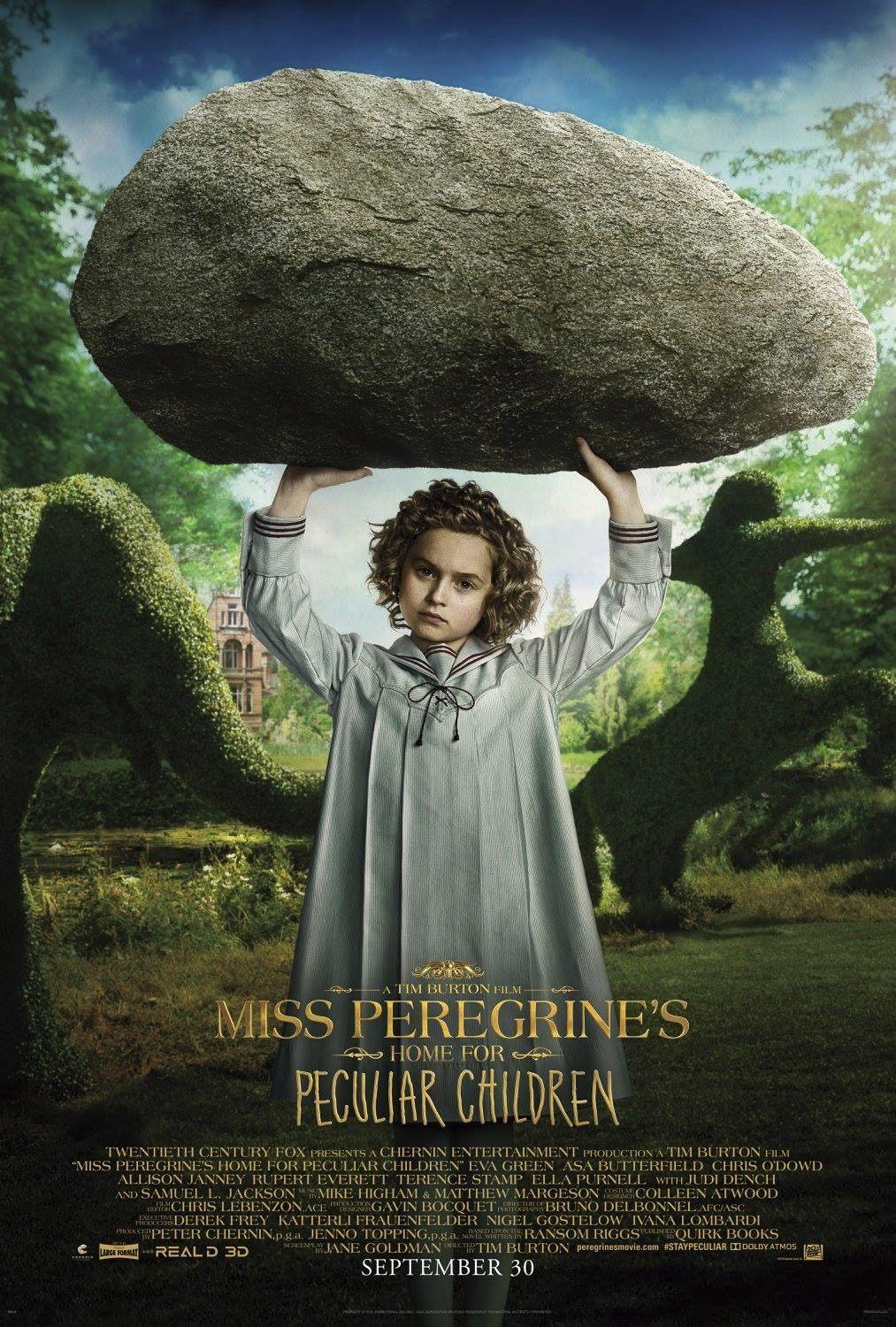 1013x1500 Miss Peregrine's Home for Peculiar Children (2016) Posters