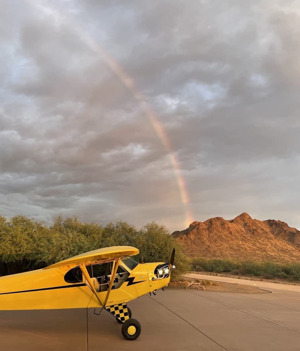 1025x1200 Picture of the Day: Even God loves a Piper Cub