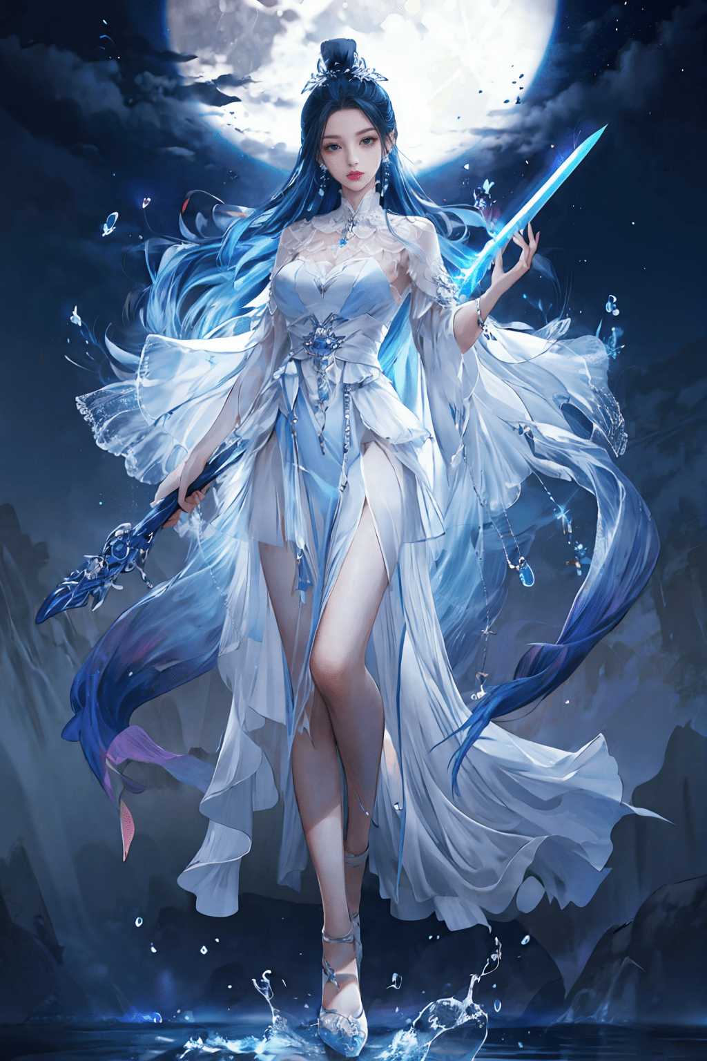 1024x1536 The Legend Of Zu Of Lu Xueqi LoRA WeishengSama Shakker