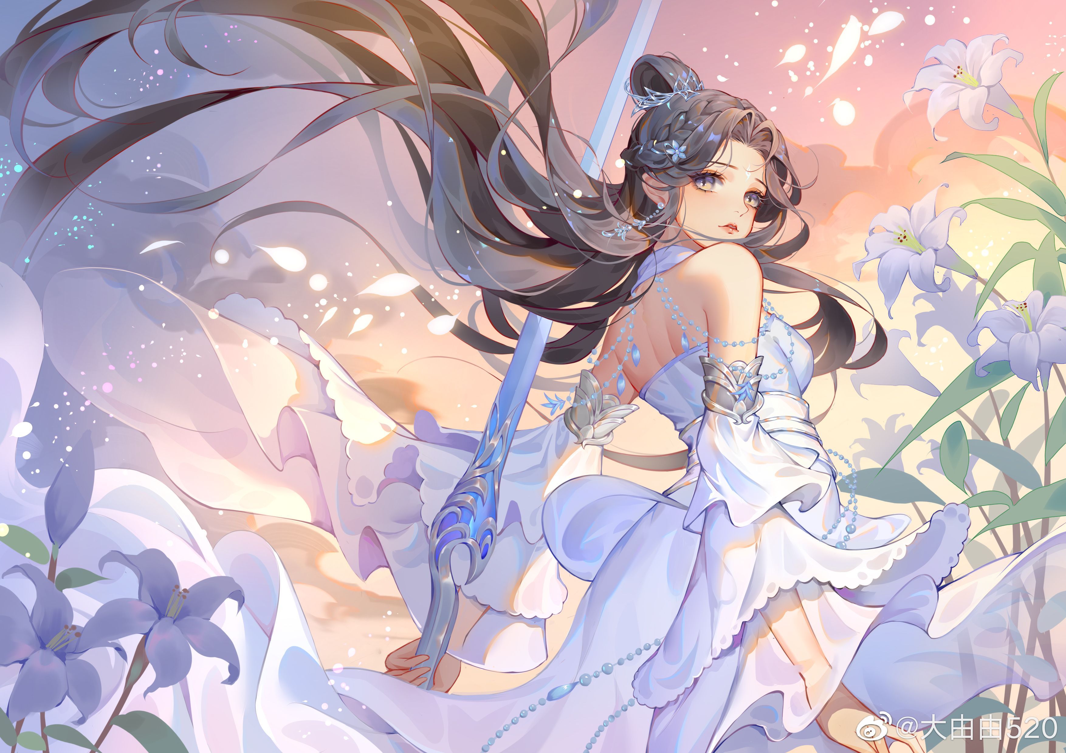3508x2480 Lu Xueqi Xian Wallpaper by Da You You 520 Anime Image Board