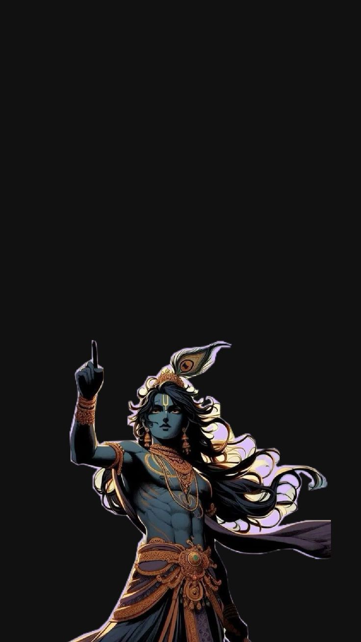 736x1308 shree krishna. Krishna, Little kanha ji image, Warriors illustration
