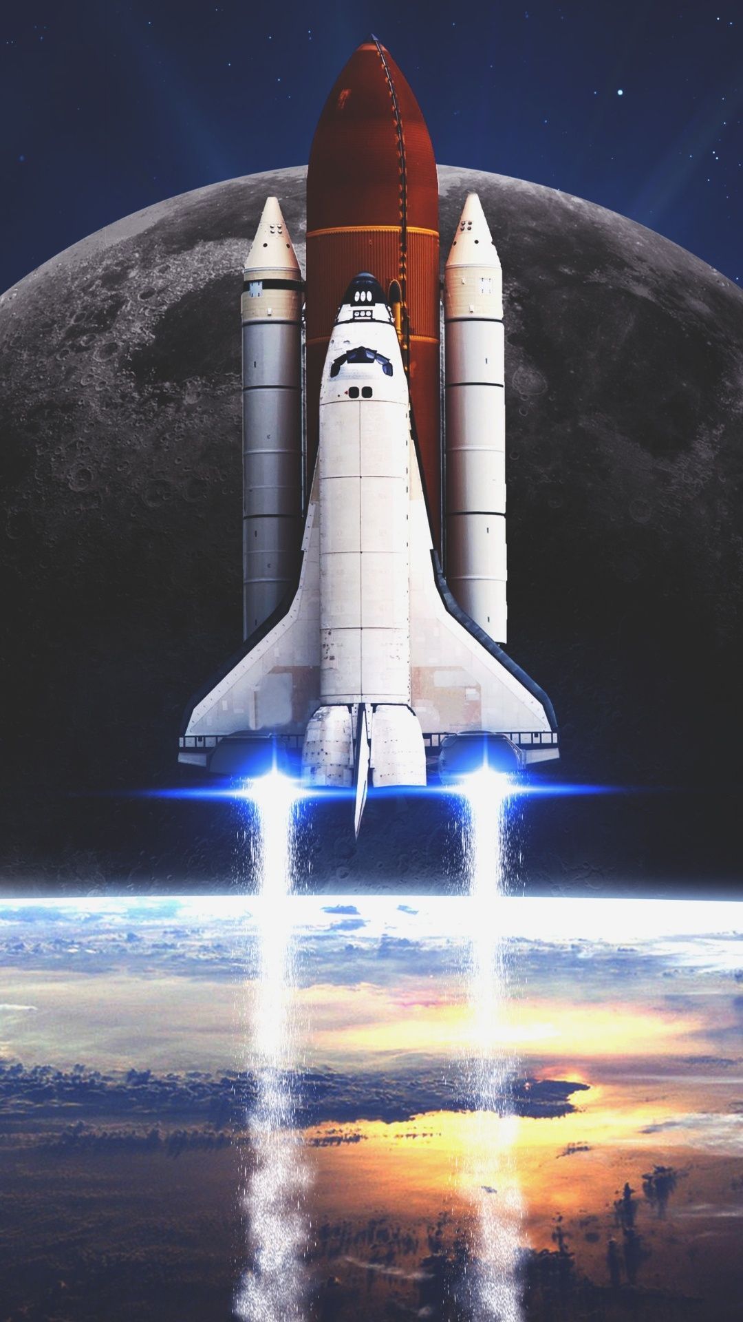 1080x1920 Apollo Program Wallpaper for IPhone 6S /7 /8 [Retina HD]