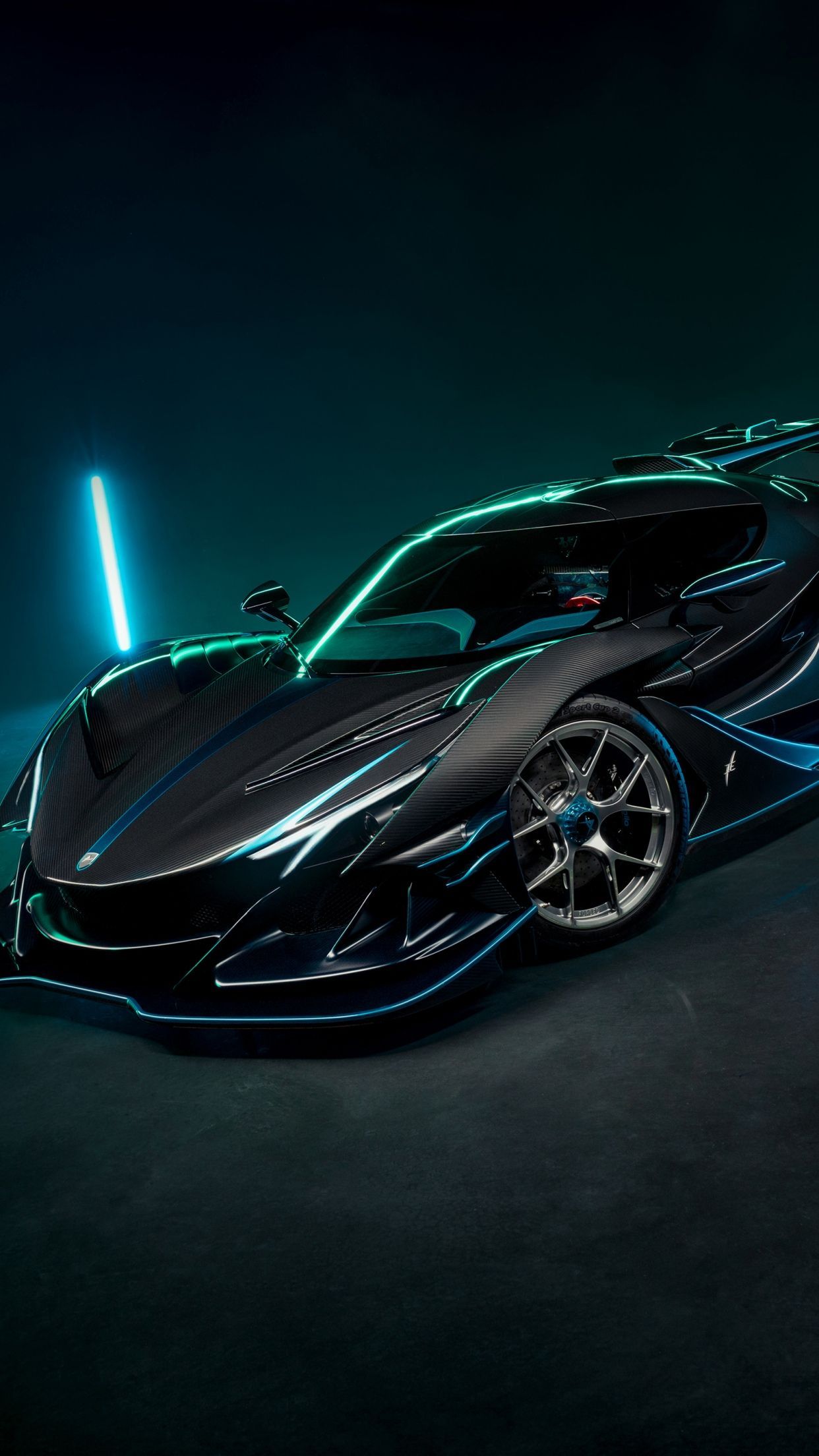 1242x2208 Apollo Intensa Emozione Ocean Dragon Wallpaper 4K, 5K, Sports cars