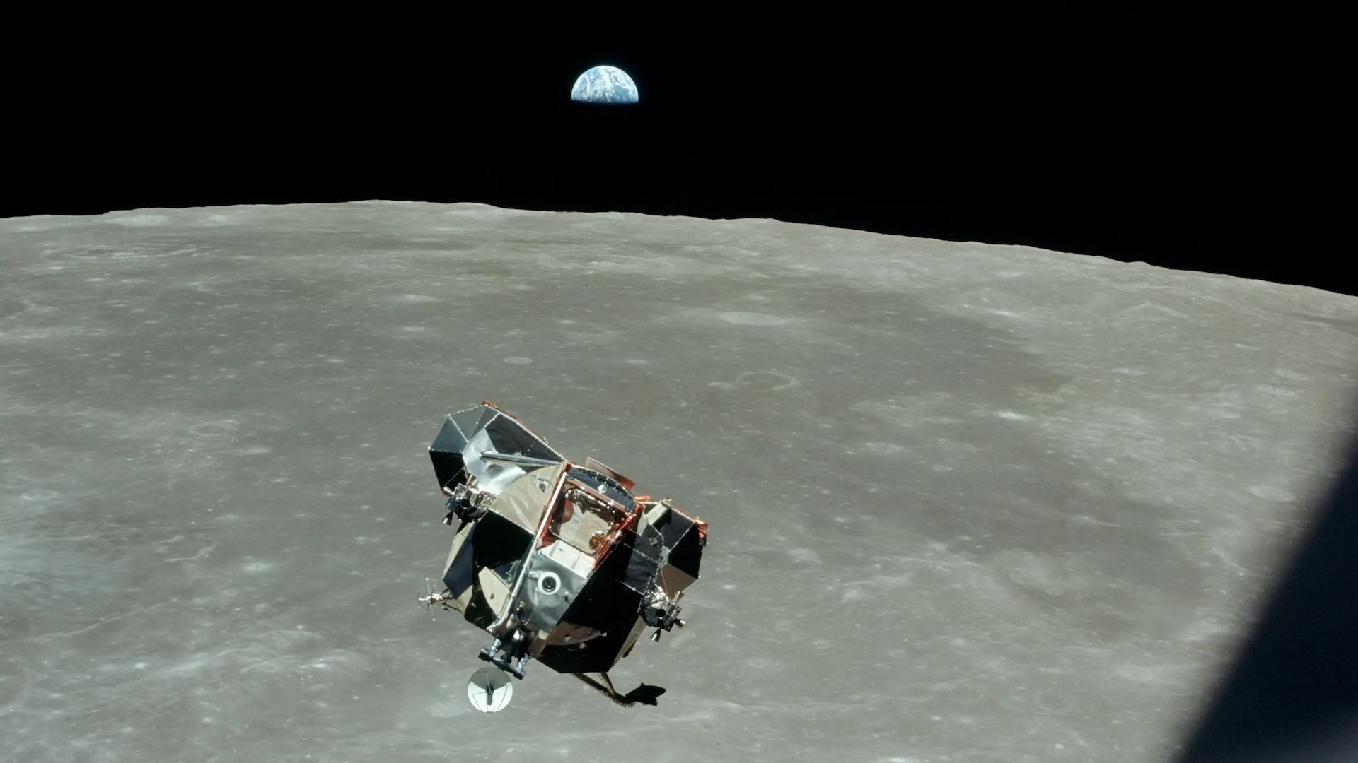 1920x1080 Space photo of the week: 55 years ago, the 'world's loneliest man' snapped this iconic Apollo 11 image
