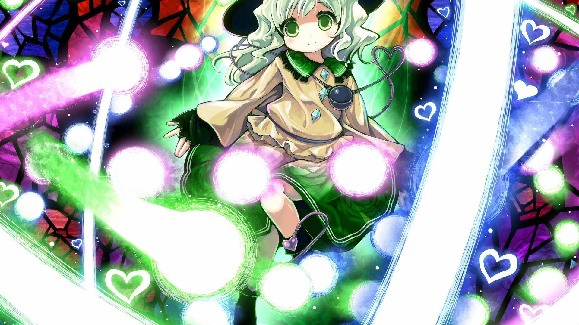 1920x1080 Koishi Komeiji HD Touhou Wallpaper