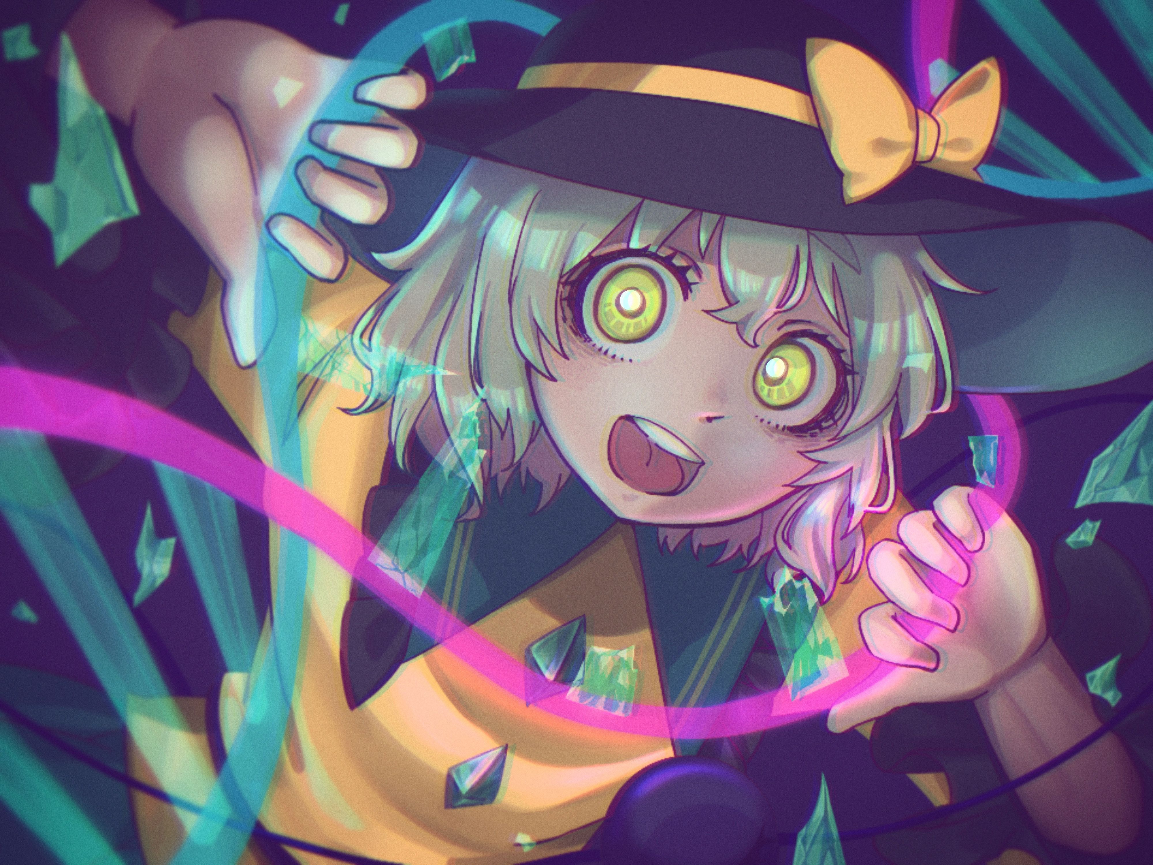 4000x3000 Koishi Komeiji 4K Ultra HD Anime Wallpaper