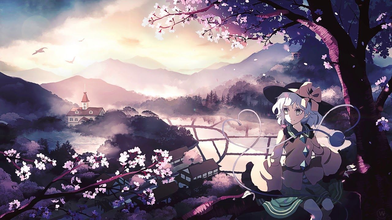 1280x720 Koishi Komeiji / 古明地 こいし - 東方 [ Live / Animated / Wallpaper Engine ]