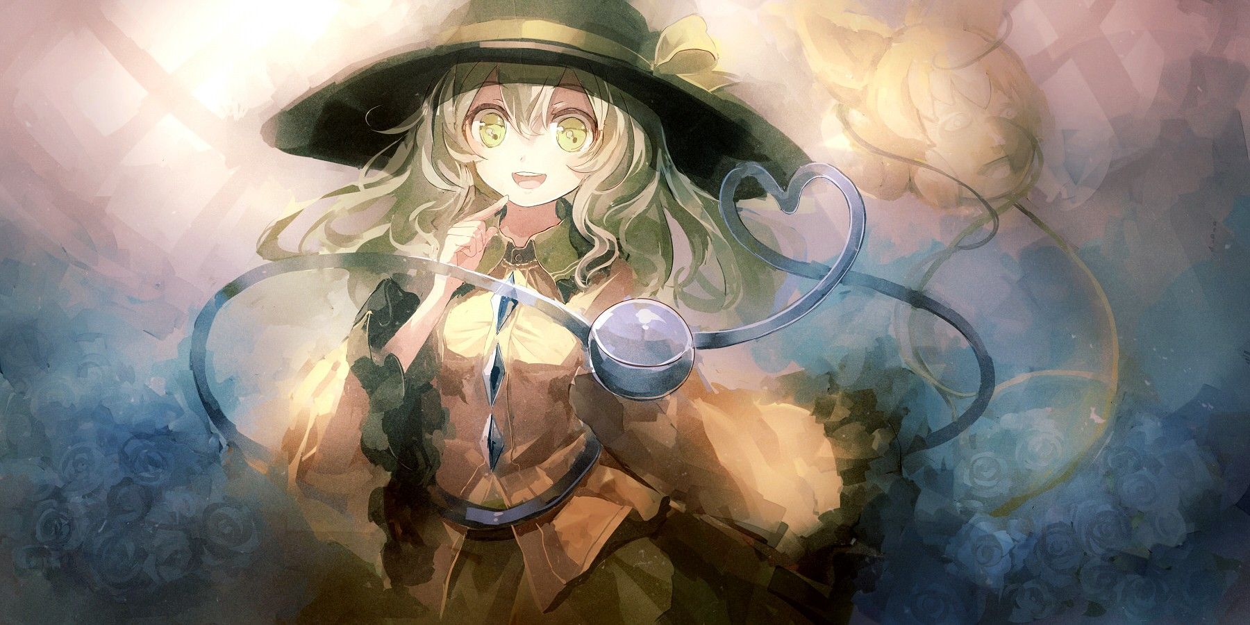 1800x900 anime, Anime Girls, Touhou, Komeiji Koishi Wallpaper HD / Desktop and Mobile Background