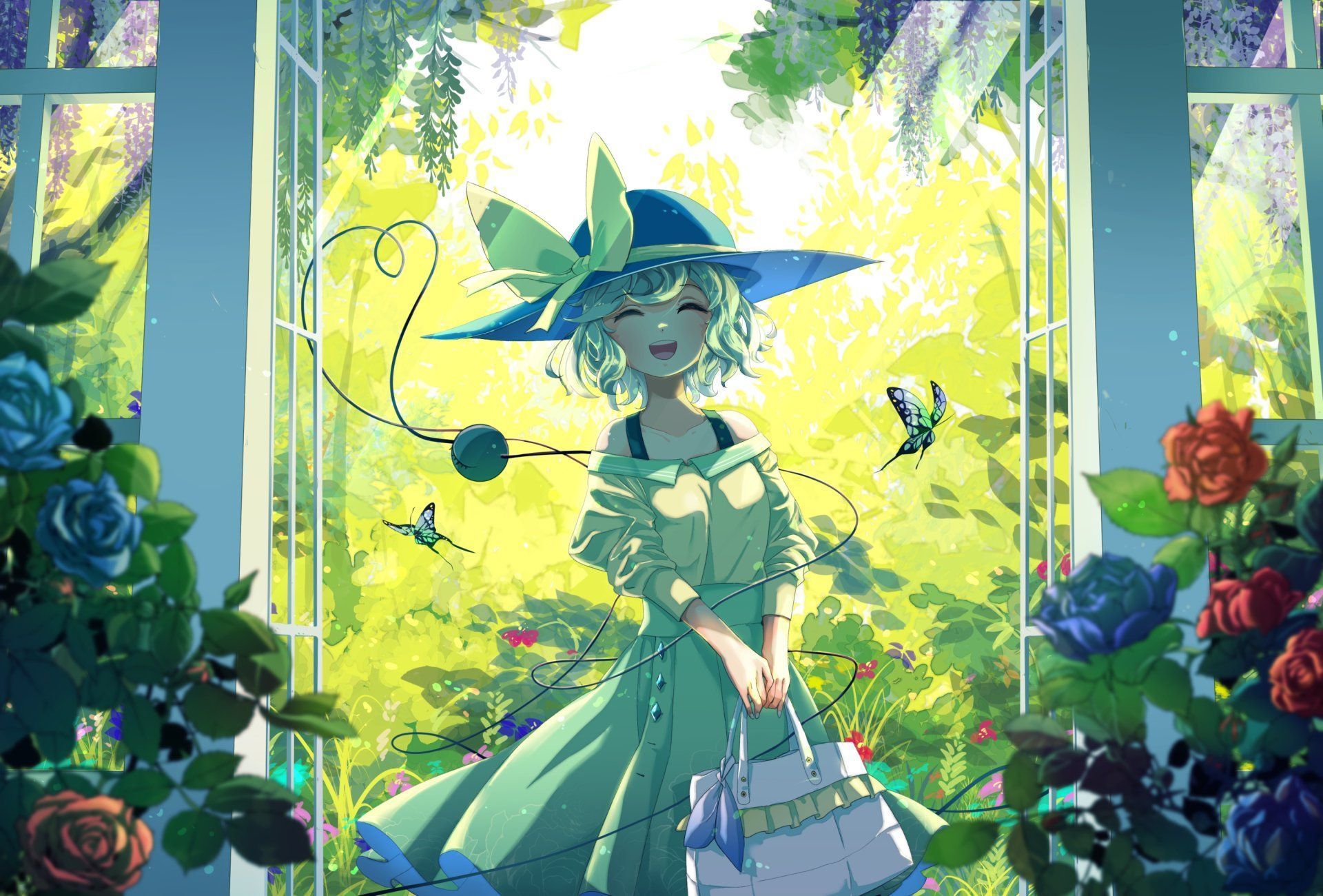 1920x1300 Koishi Komeiji HD Anime Wallpaper