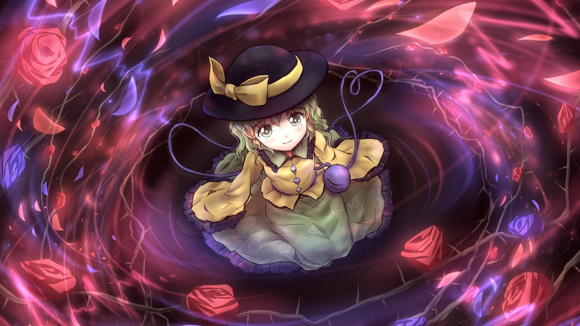 1920x1080 Komeiji Koishi (Koishi Komeiji) Wallpaper by minusT Anime Image Board