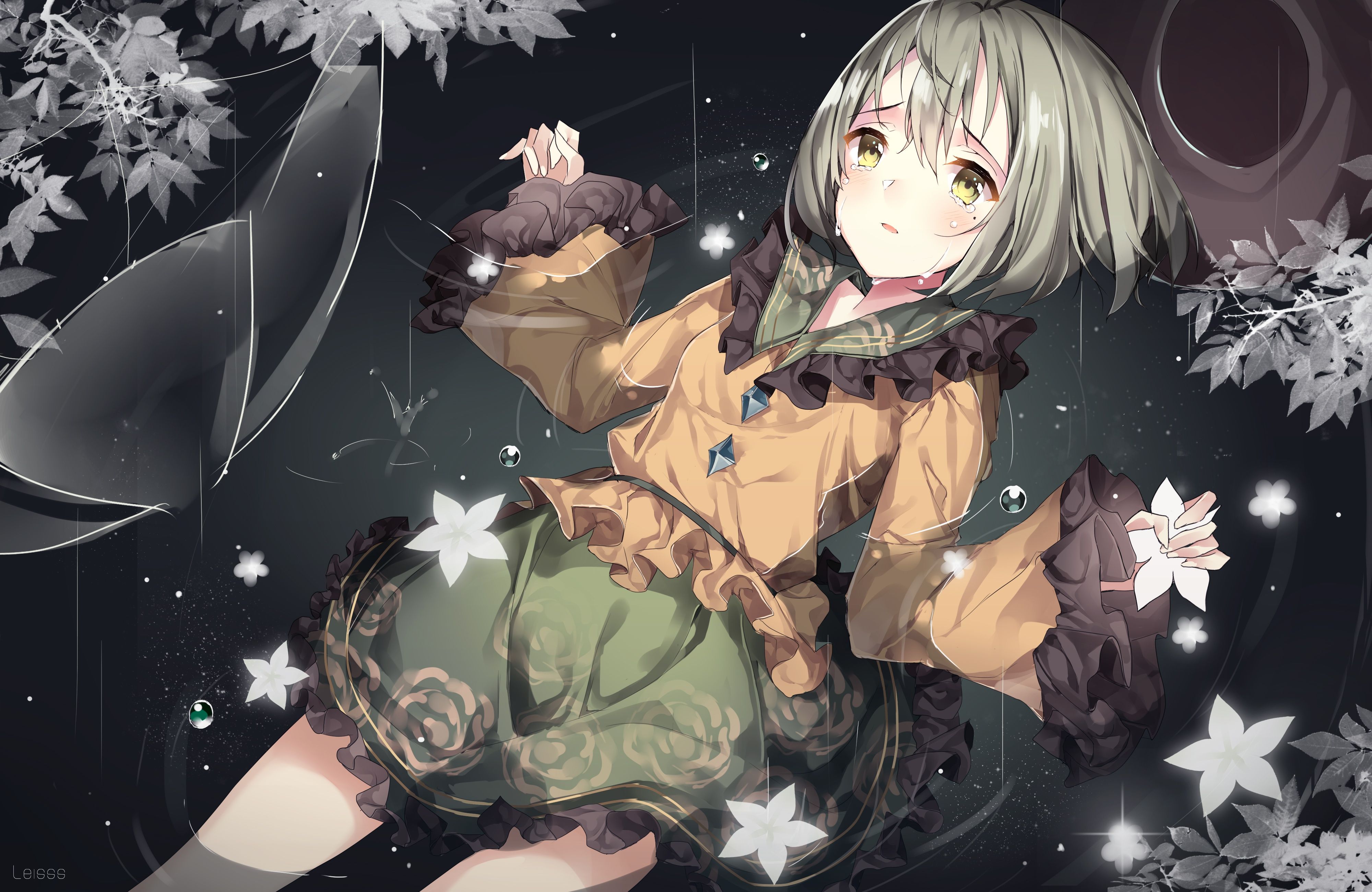 4000x2600 Wallpaper anime, girl, lies, touhou, Komeiji Koishi for mobile and desktop, section прочее, resolution 4000x2600