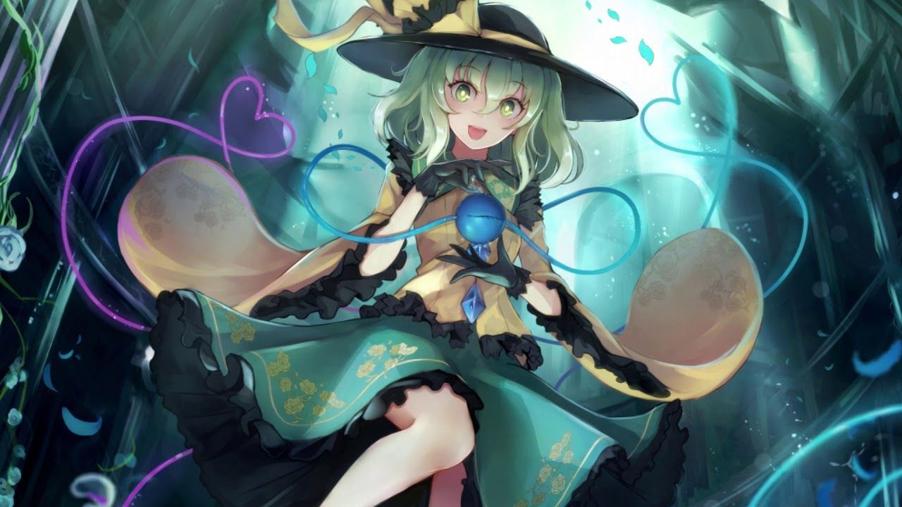 1280x720 HM Komeiji's Theme's Youkai Girl