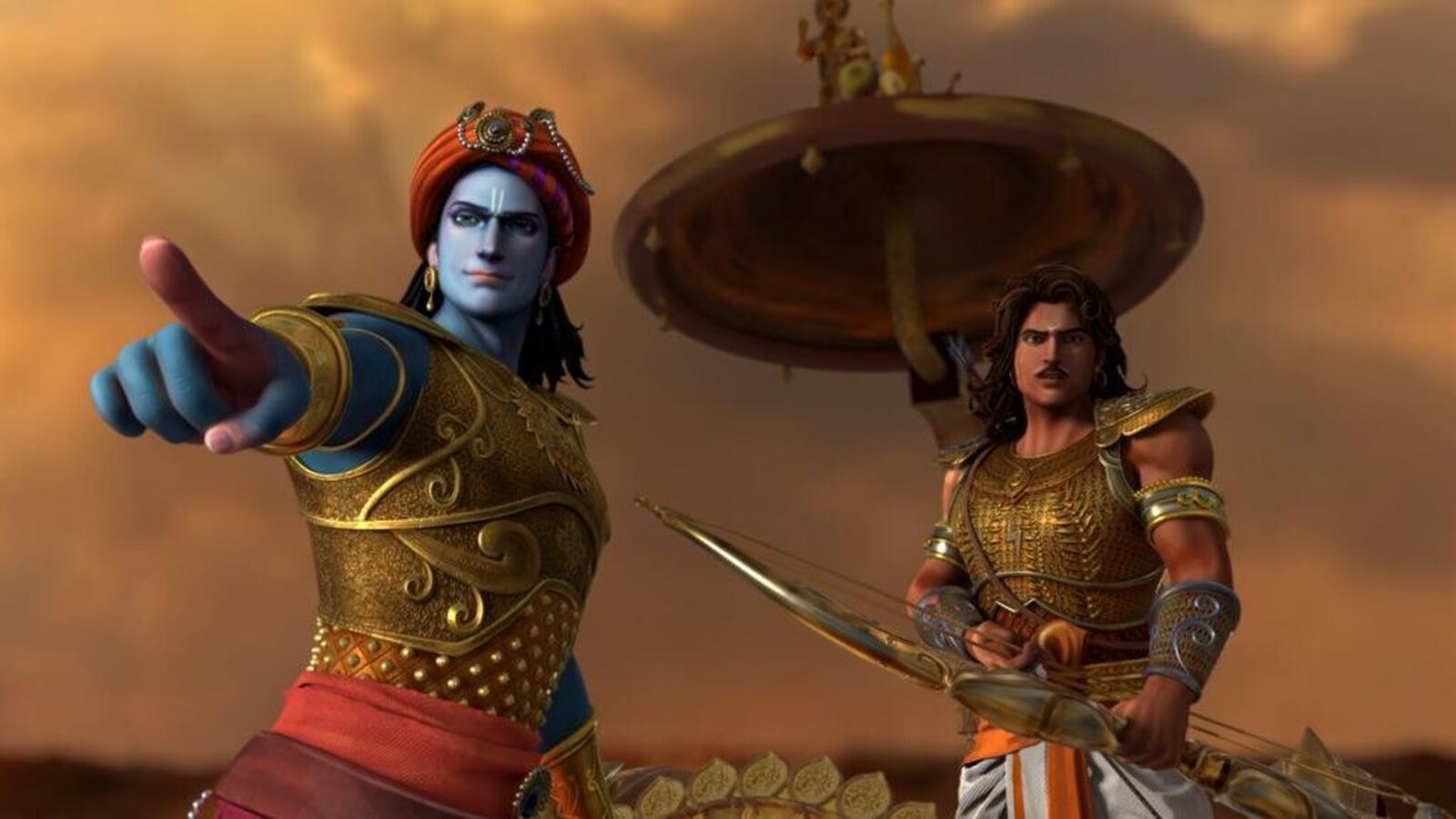 1600x900 Kurukshetra Part 2 Review: Krishna, karma, and the final days of Mahabharata in Netflix's animated masterpiece