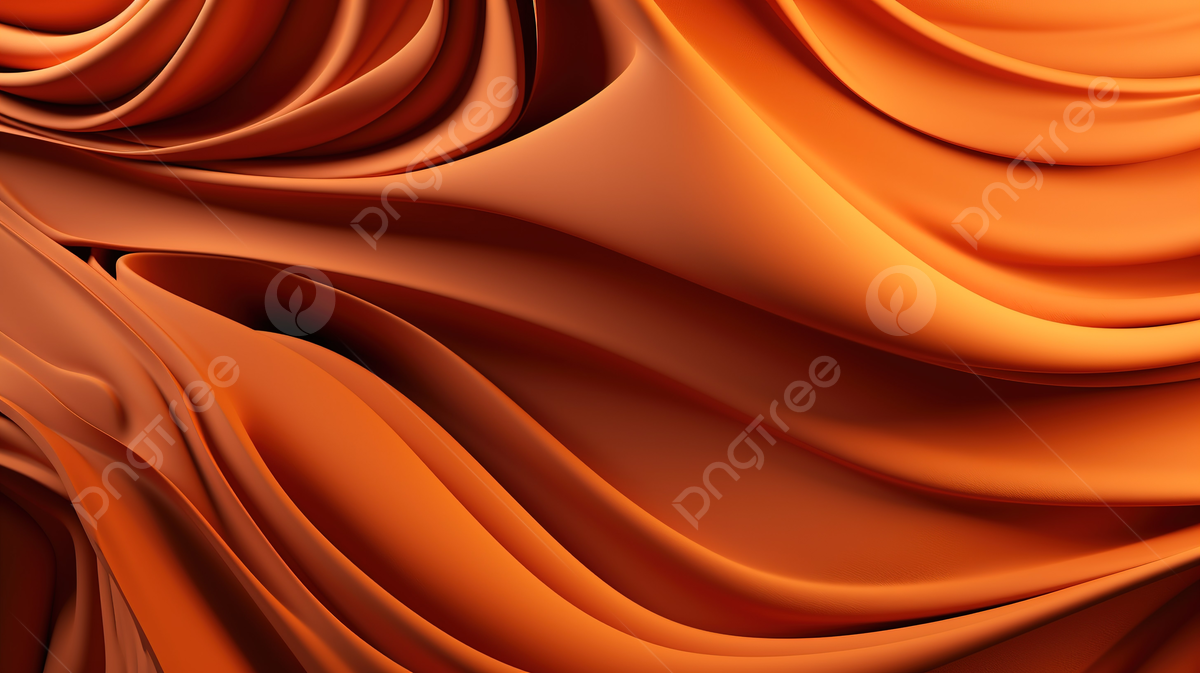 1200x673 3D Fabric Rendering Of Wavy Swirly Orange Shapes In Windows 11 Style Wallpaper, 3D Color, Color Flow, Fluid Pattern Background Image And Wallpaper for Free Download
