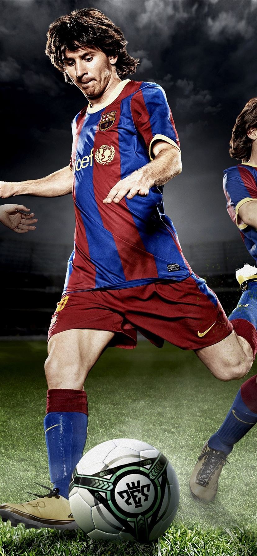 828x1792 Lionel Messi Barcelona Football iPhone 11 Wallpaper Free Download