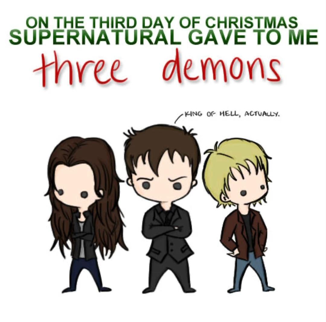 1080x1066 SUPERNATURAL Christmas!