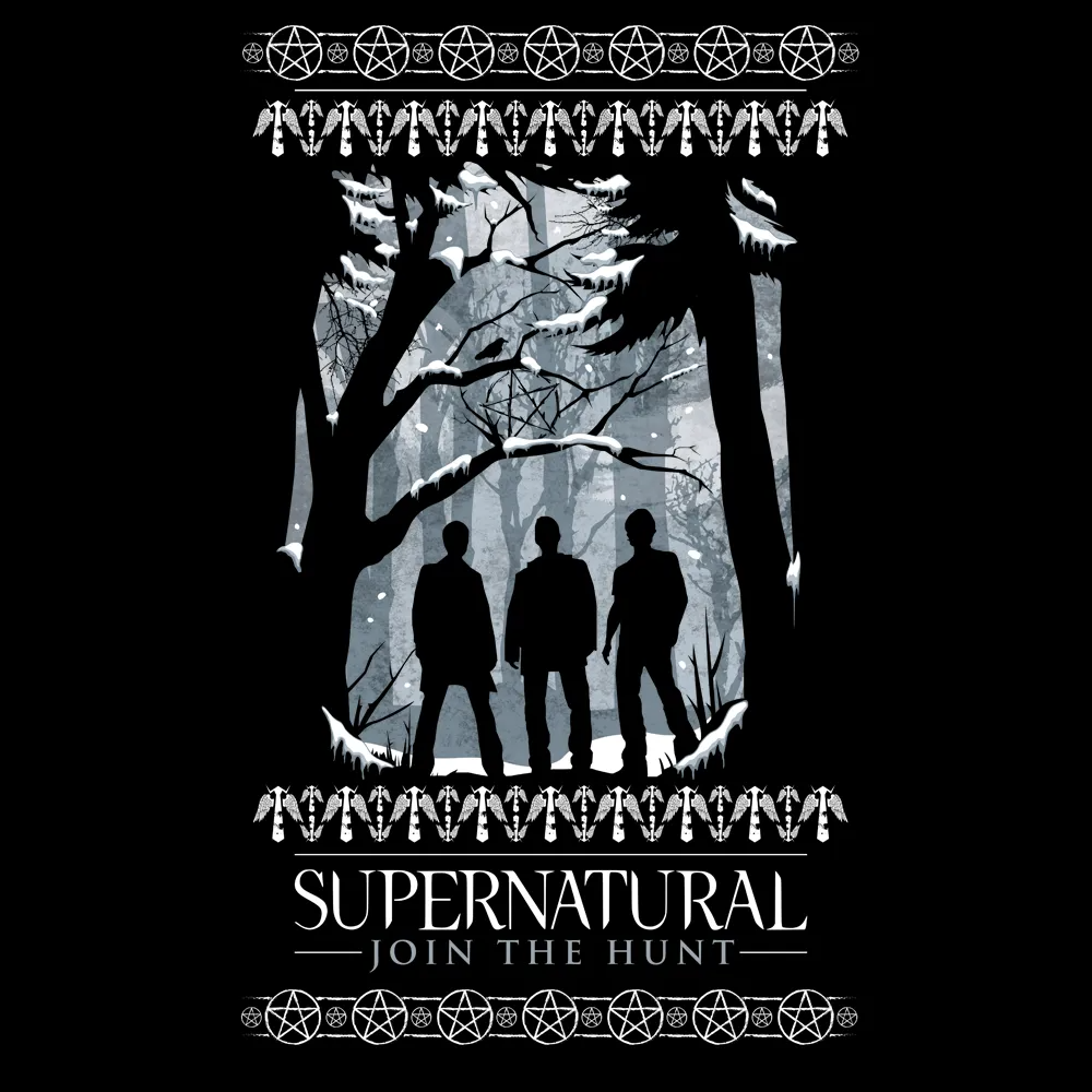 1000x1000 Supernatural Wallpaper Supernatural Christmas Jumper Supernatural Ugly Christmas Sweater Dean Winchester Funny