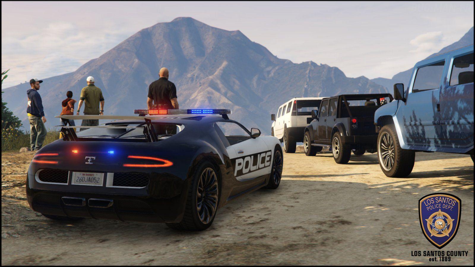 1600x900 GTA 5 Veyron Police Wallpaper ! V Galleries