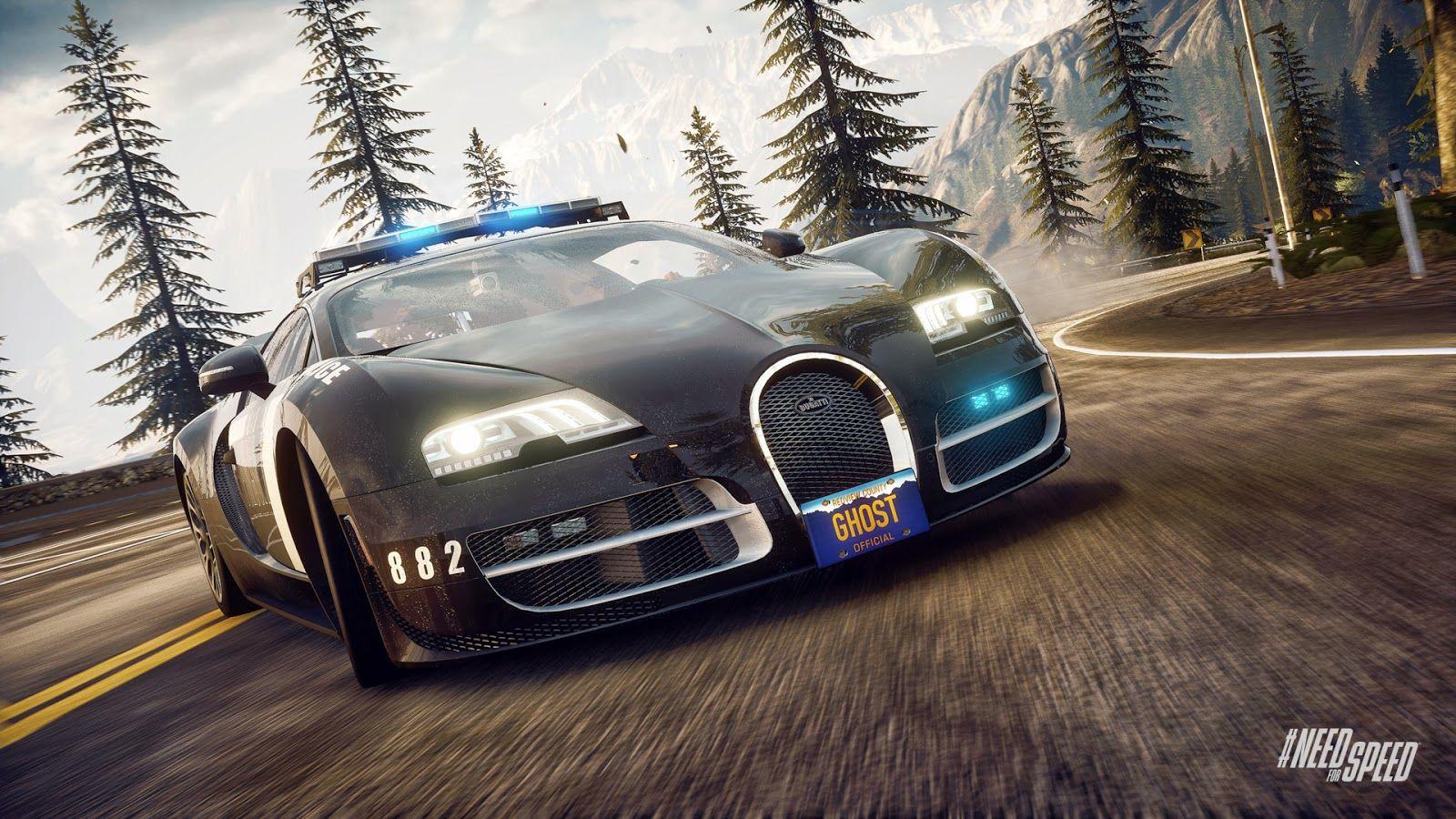 1600x900 FreeWall: need for speed rivals bugatti cop car wallpaper