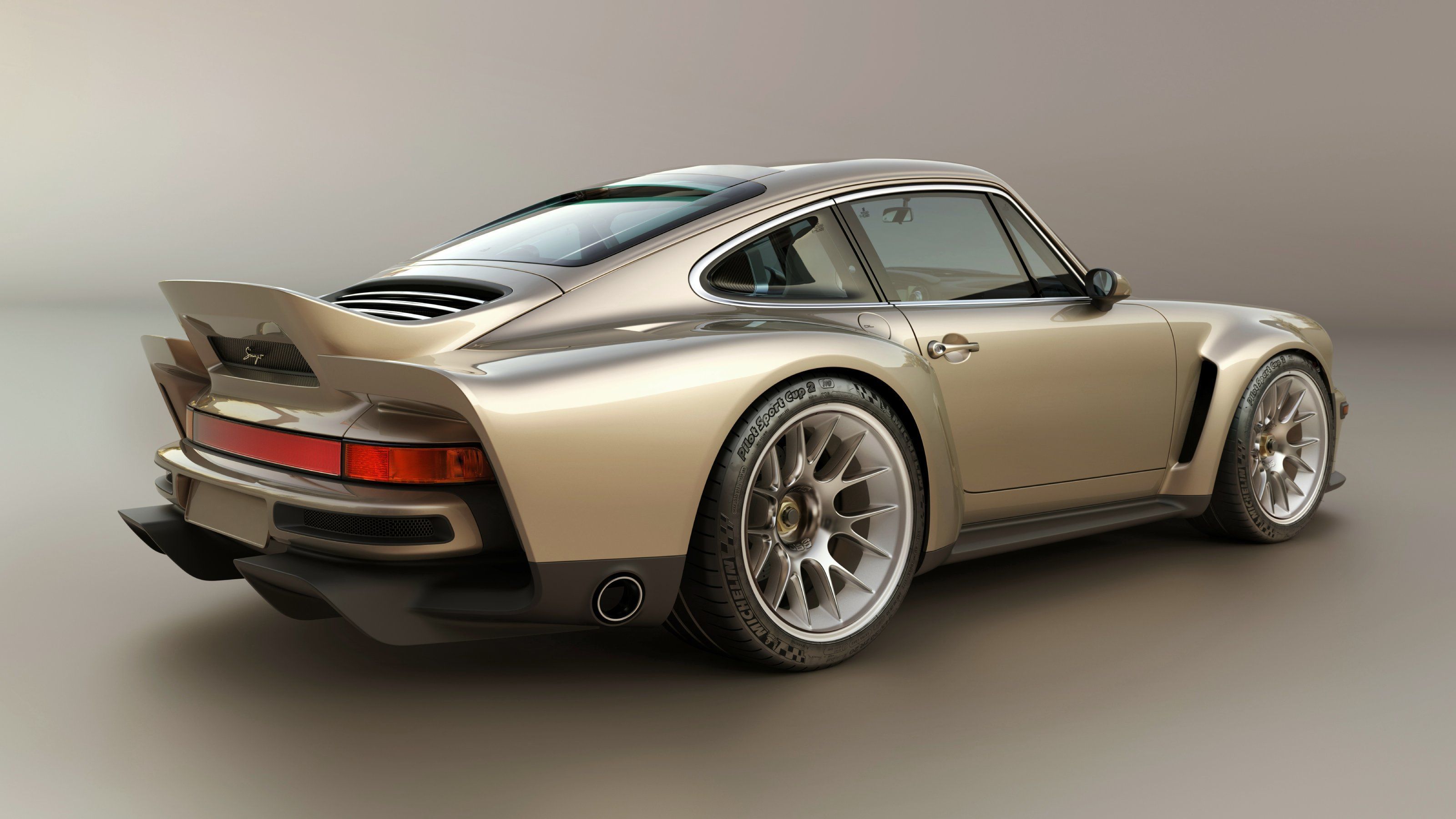 3200x1800 Singer Vehicle Design reimagines Porsche 911 as DLS Turbo. Wallpaper*