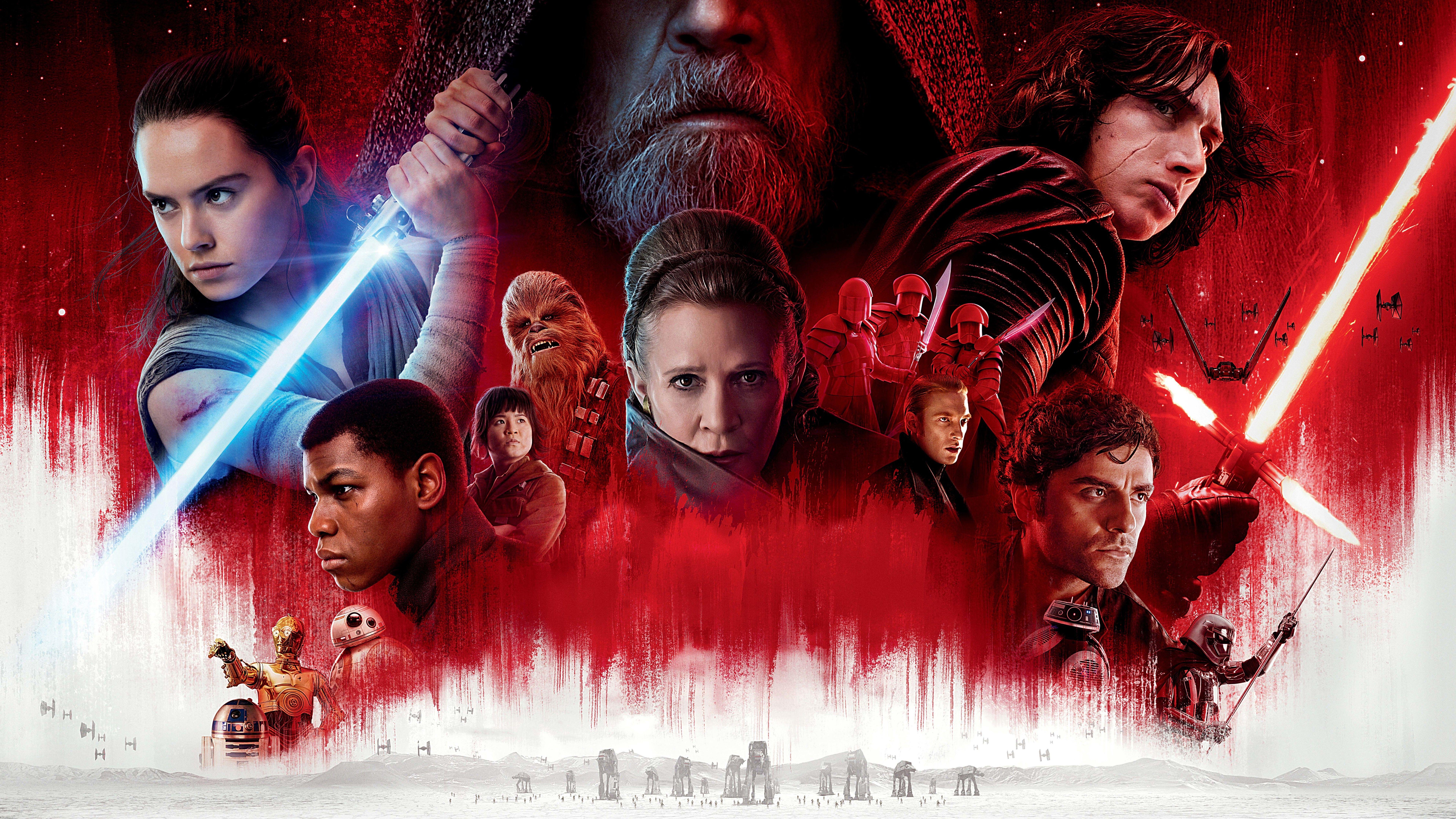 7680x4320 10k Star Wars The Last Jedi 8k HD 4k Wallpaper, Image