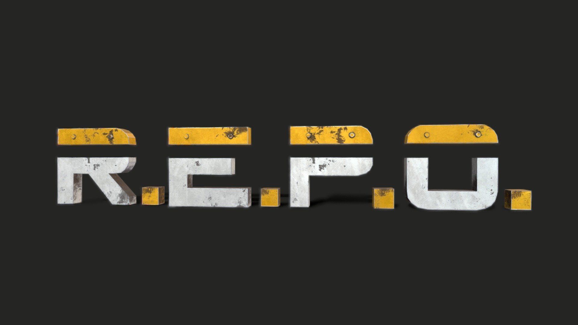 1920x1080 Logo text of the game REPO. Free 3D model by theAlehandroo [24db1ee]