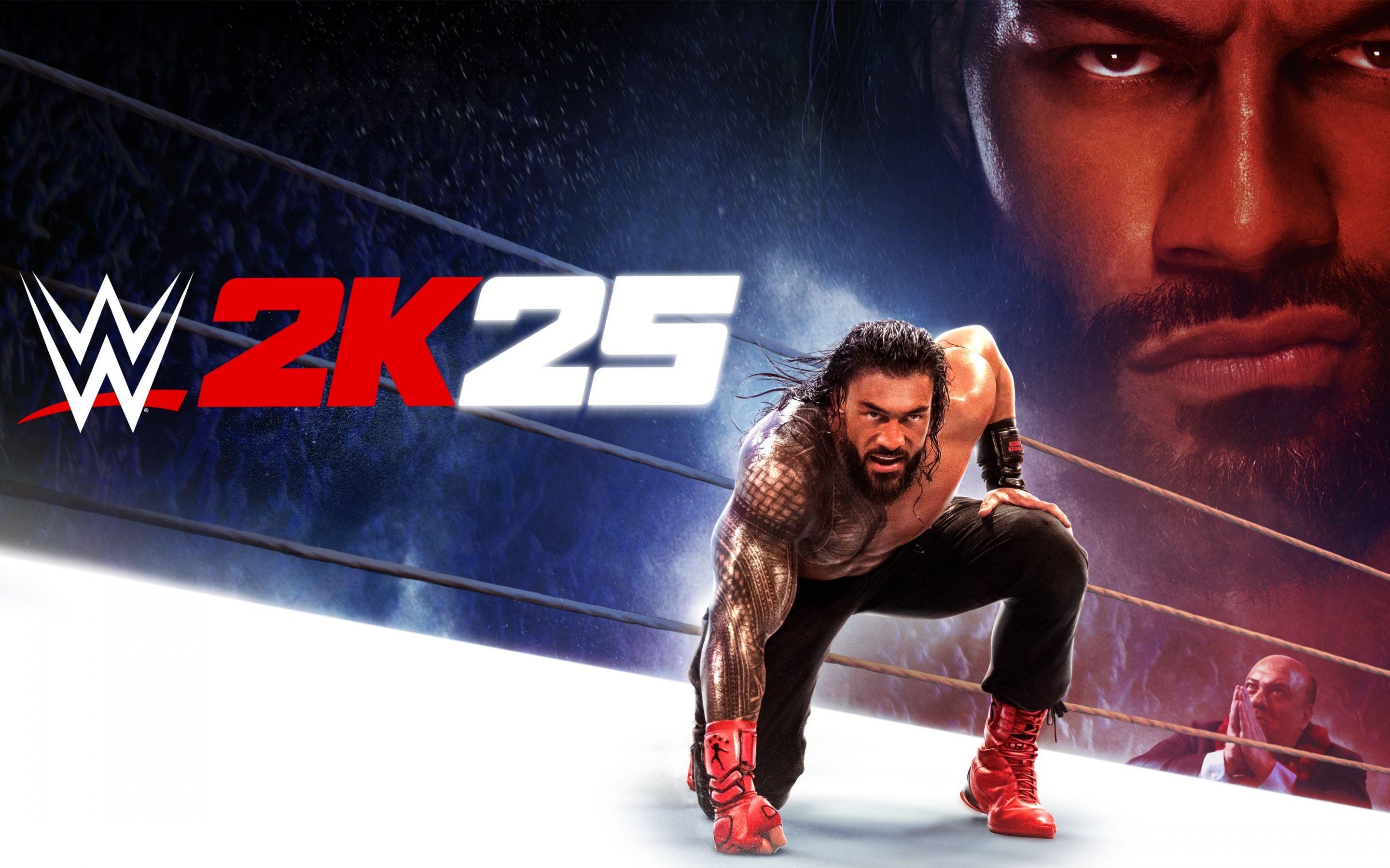 2880x1800 WWE 2K25 Wallpaper 4K, Roman Reigns, 2025 Games