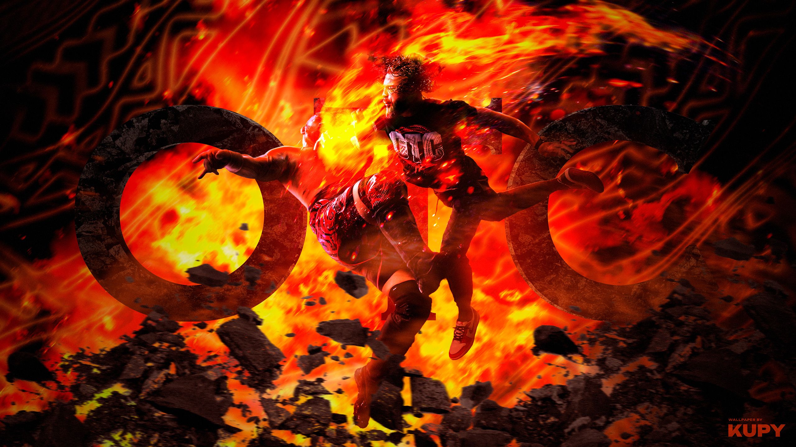 2560x1440 NEW “Wrath of the Gods” OTC Roman Reigns wallpaper! Wrestling Wallpaper