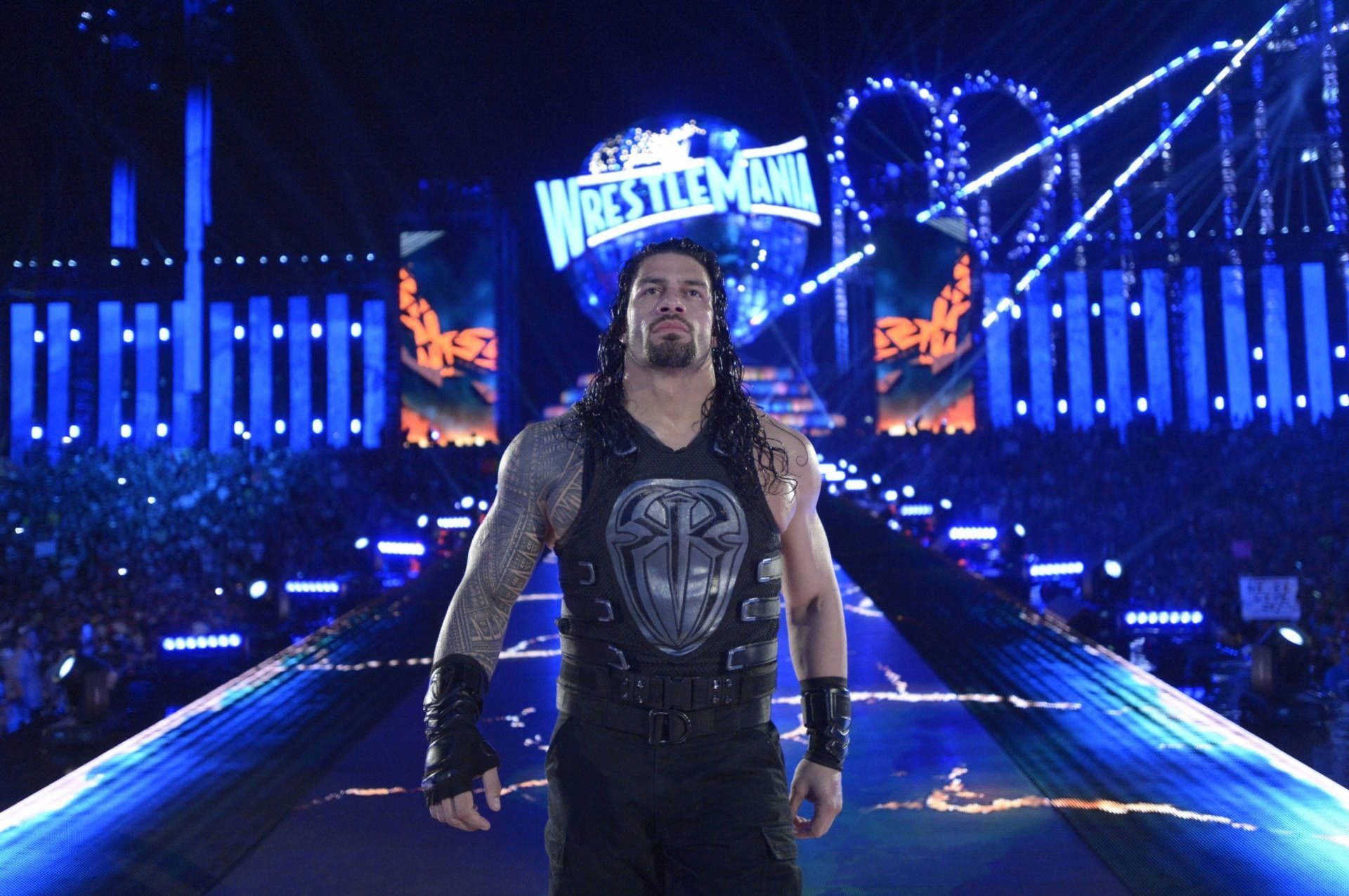 1920x1275 Download Roman Reigns Wrestle Mania 2018 Wallpaper