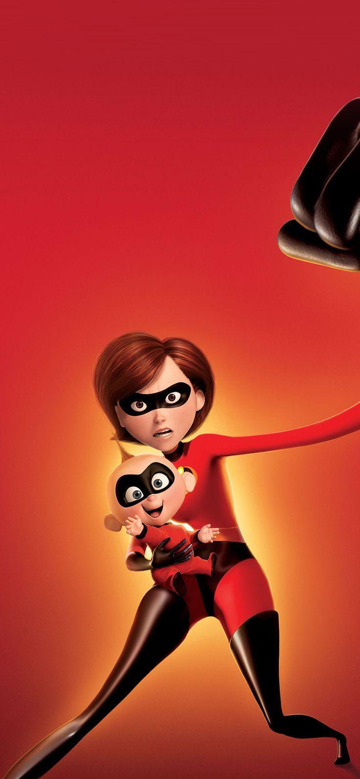 736x1593 iPhone X wallpaper : incredibles disney poster anime hero