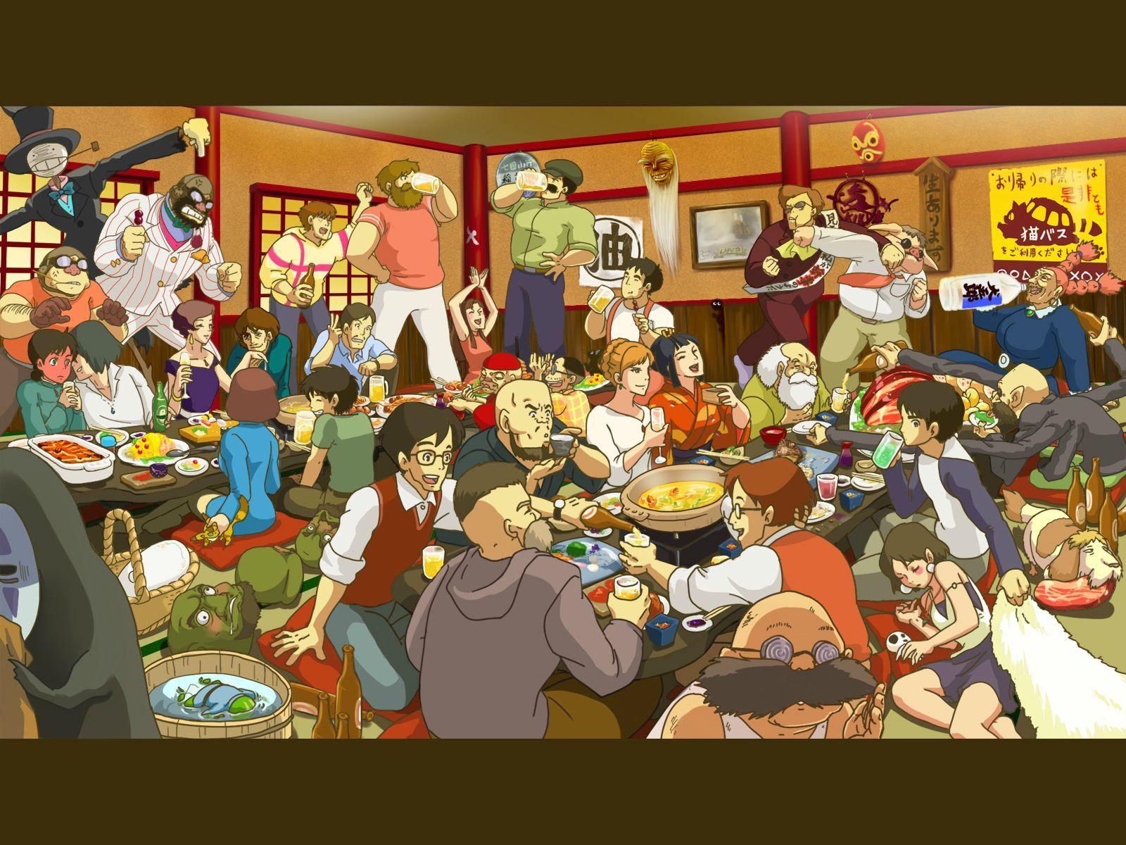 1600x1200 Studio Ghibli hình nền