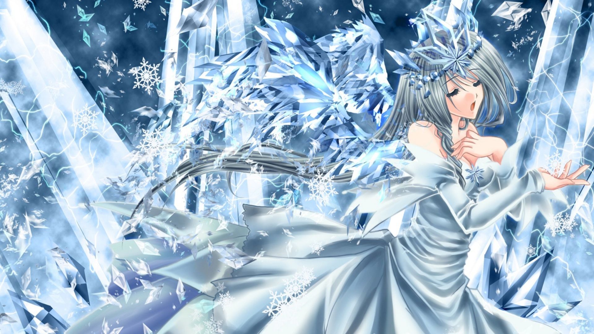 1920x1080 Ice Queen Wallpaper, High Definition, High Quality, Widescreen