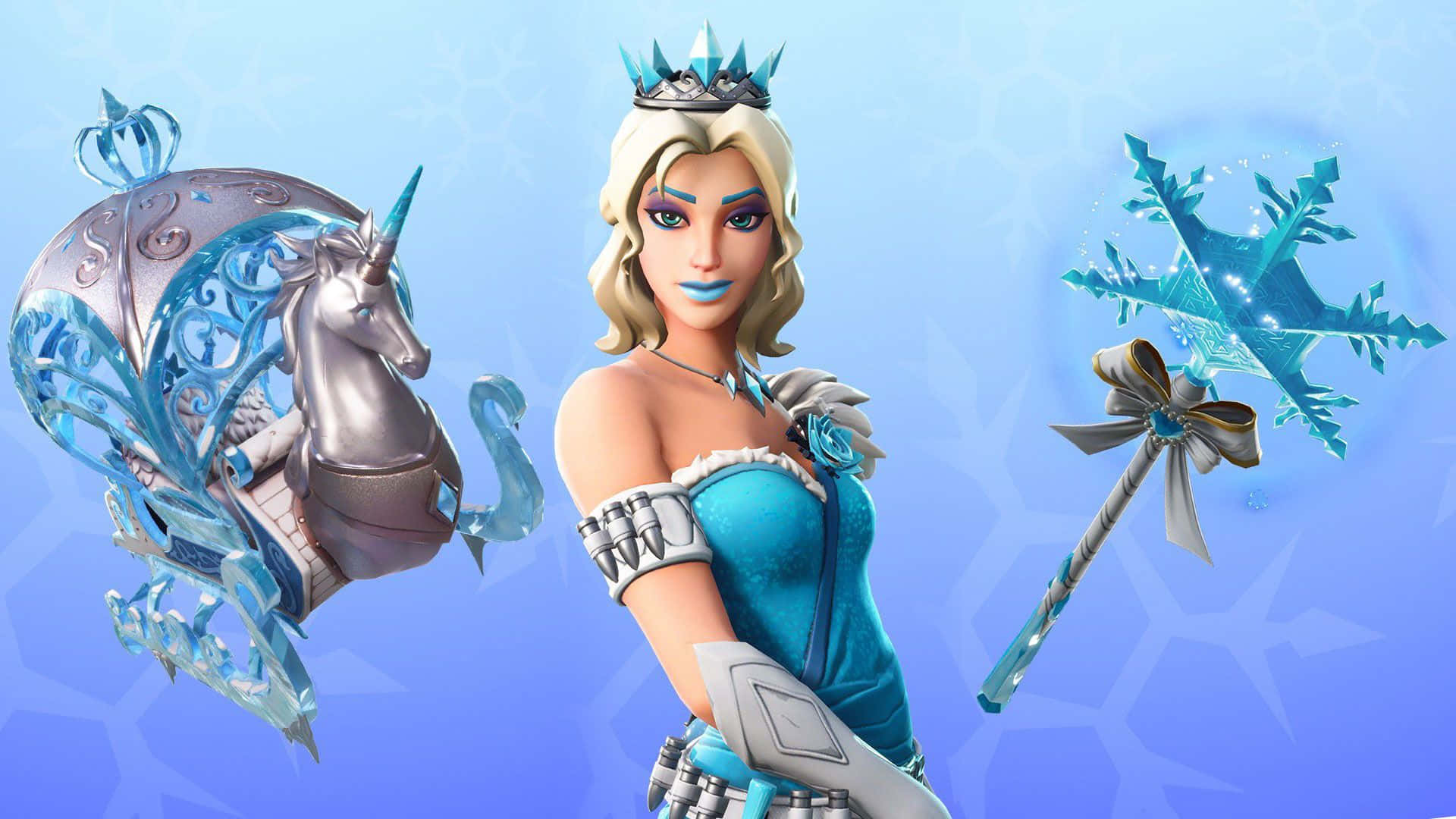 1920x1080 Download Fortnite Ice Queen Wands And Wands Wallpaper