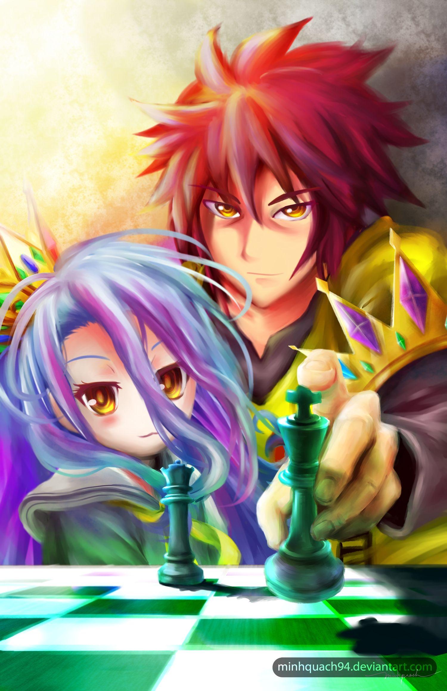 No Game No Life Zero Wallpaper 720p Móbile