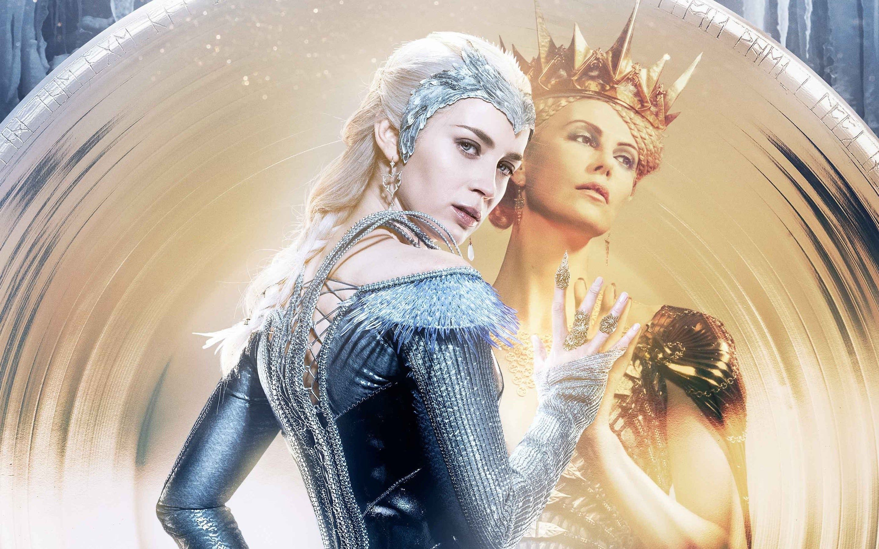 2880x1800 Ice queen in The hunter and the ice queen Wallpaper for Desktop