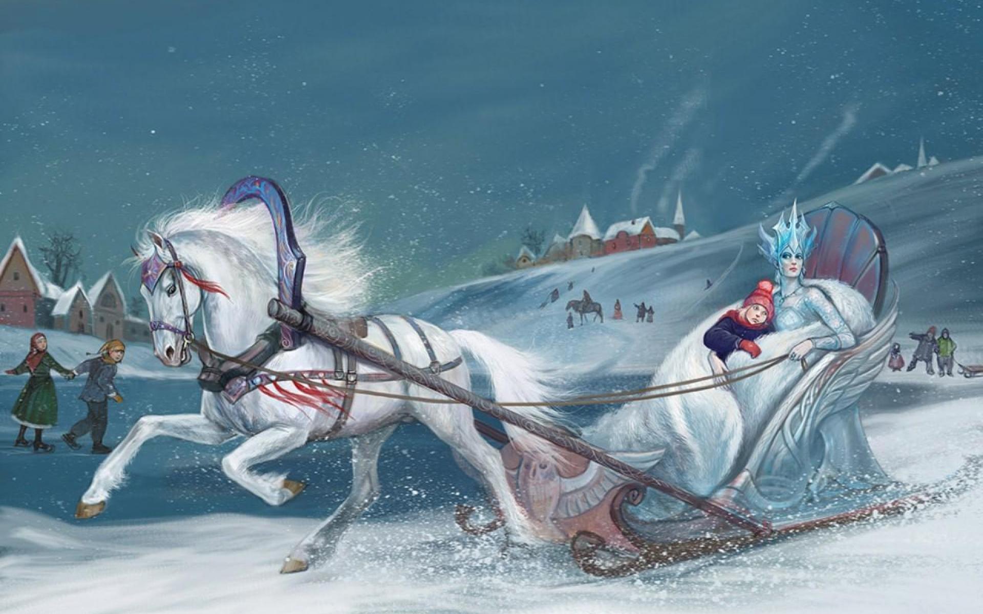 1920x1200 Snow Queen Wallpaper, High Definition, High Quality, Widescreen