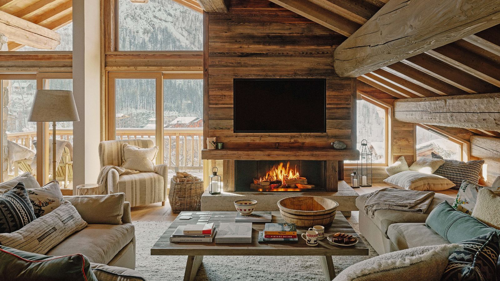 1600x900 Explore an Alpine cabin that's the perfect balance between cozy and chic. Homes and Gardens
