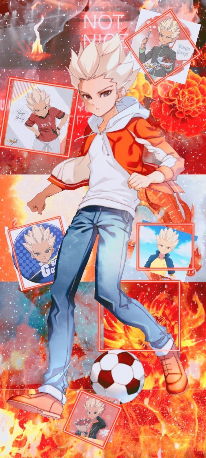 720x1600 Gouenji Shuuya aesthetic wallpaper