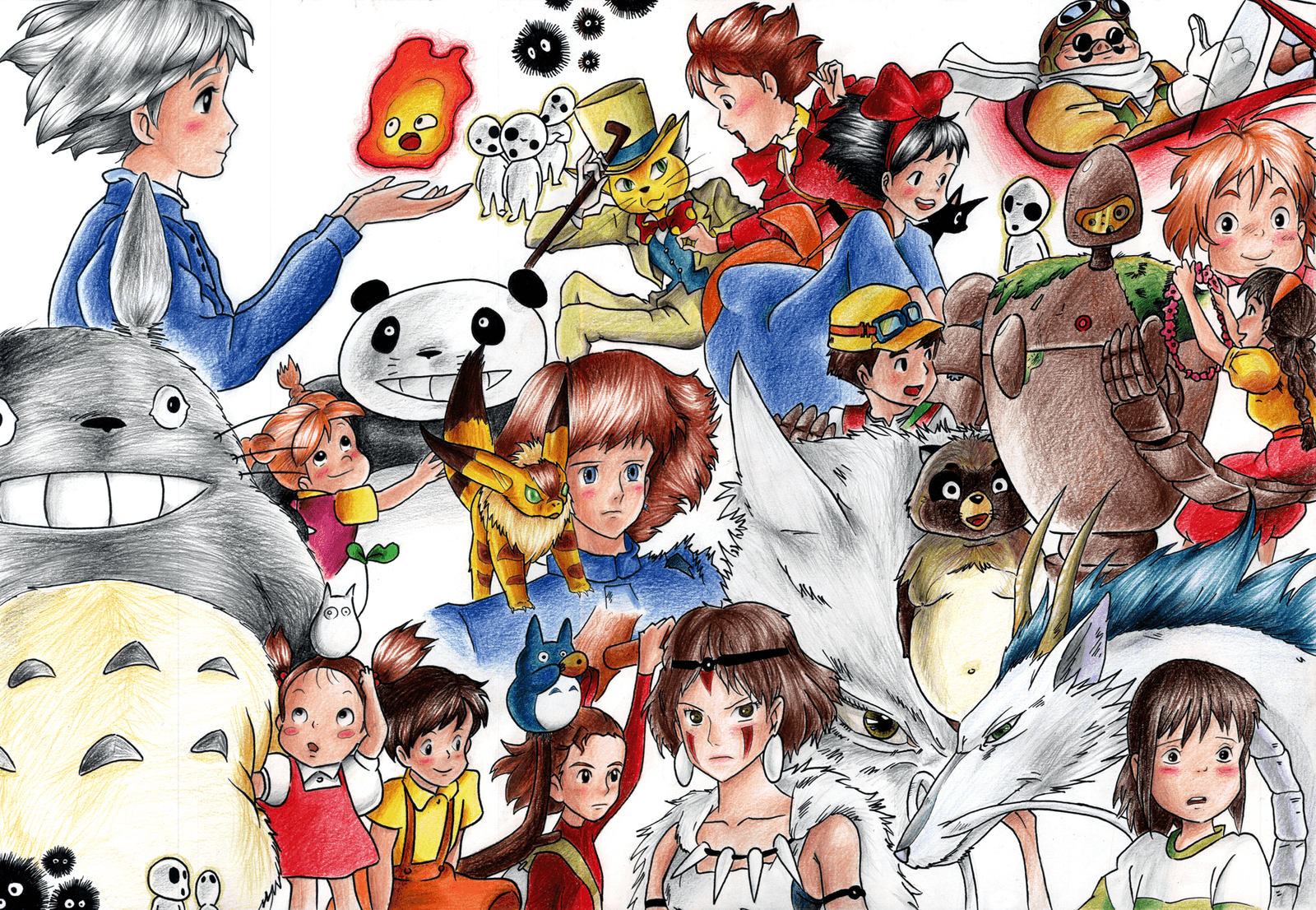 1600x1106 Studio Ghibli Tiểu luận Bìa của Asten 94