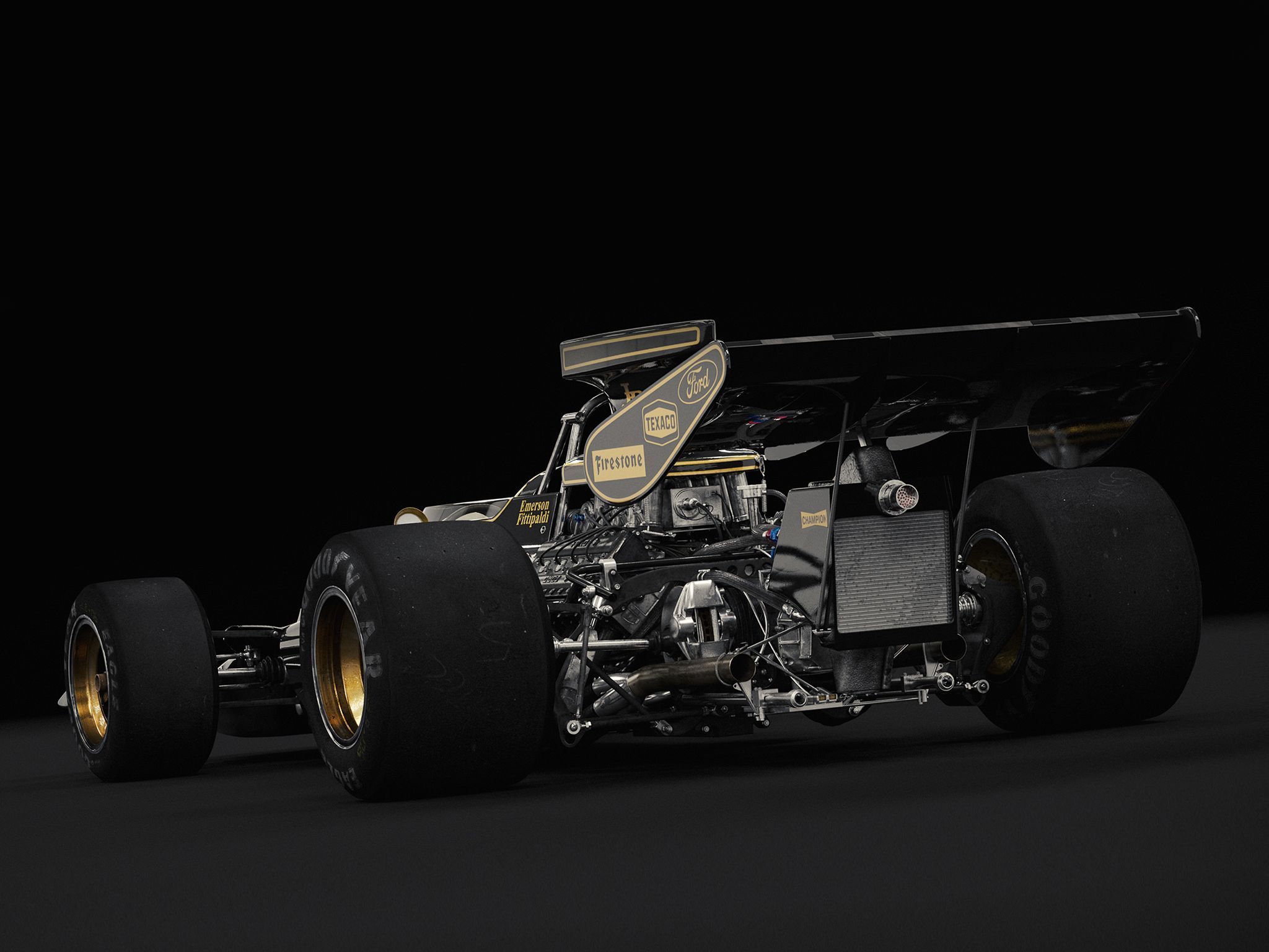2048x1536 F1 Engine Wallpaper
