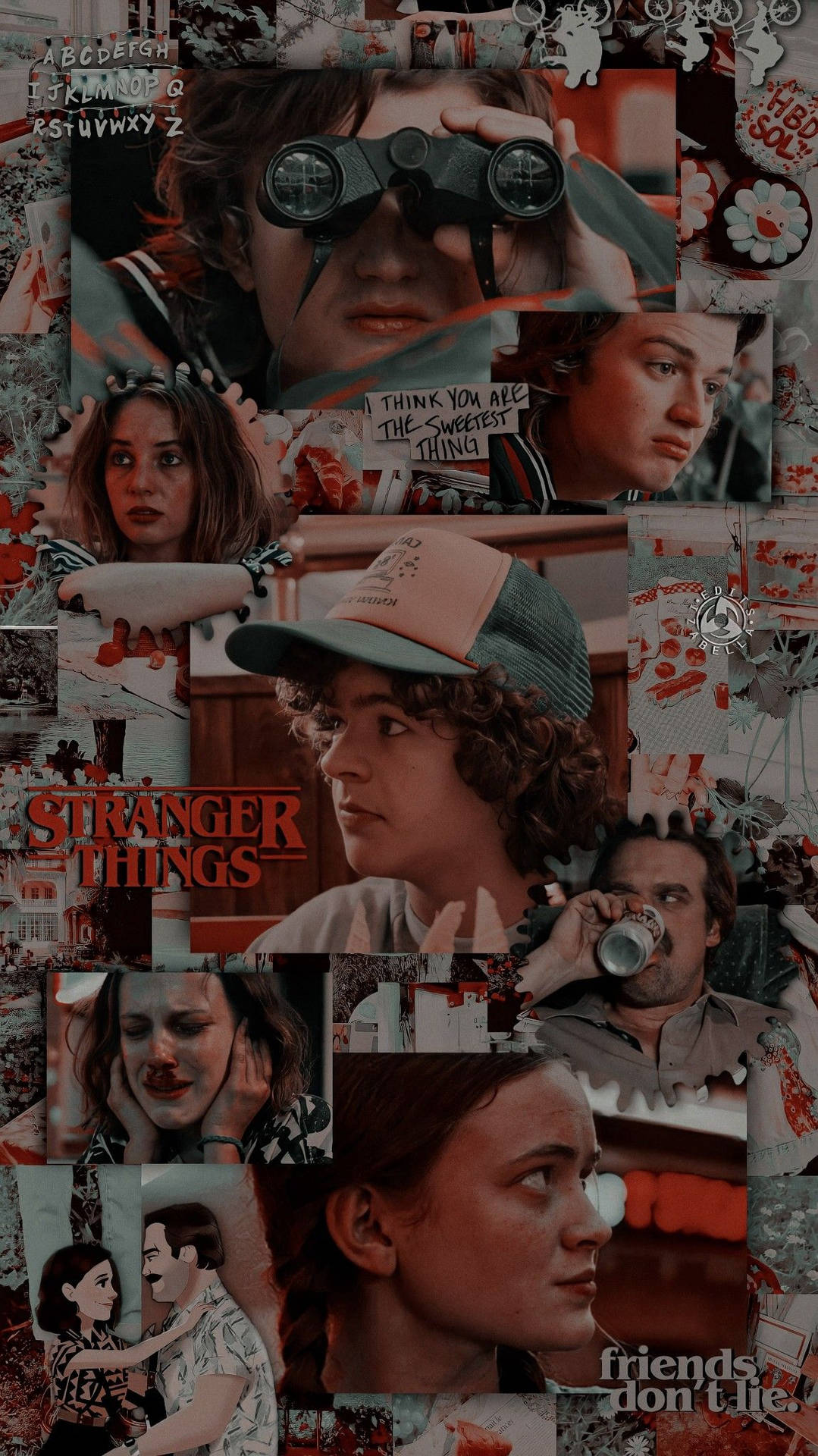 1079x1920 Download Feel the vibes of the 'Stranger Things' Era Wallpaper