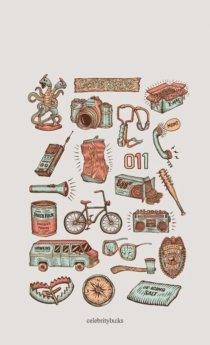 800x1311 Stcollage, collage, stranger things, HD phone wallpaper