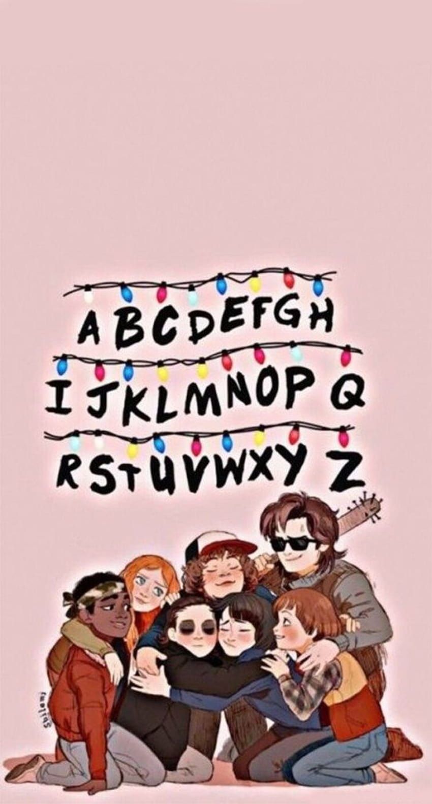 850x1583 Some Cute Stranger Things, stranger things collage HD phone wallpaper