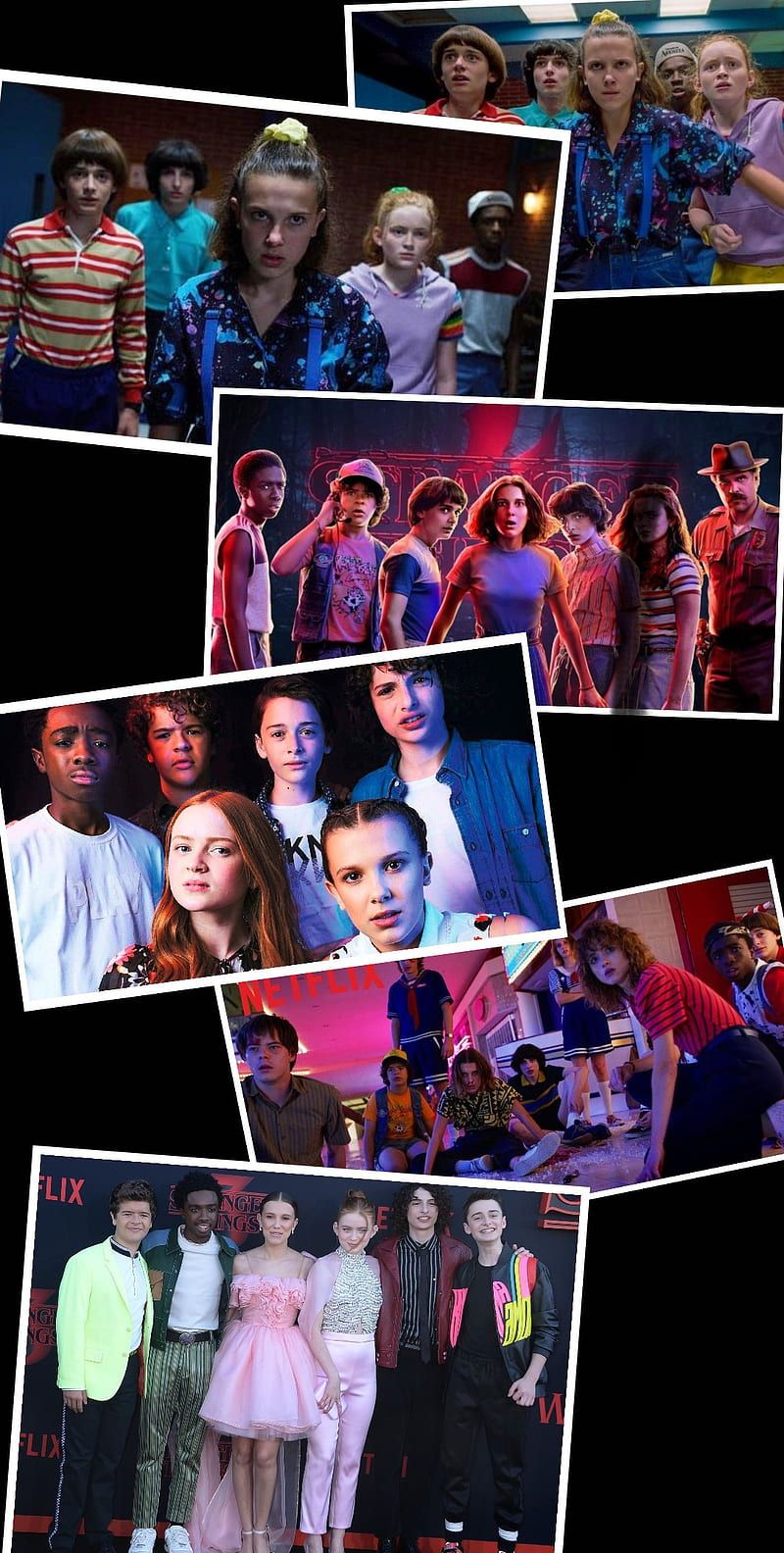 800x1584 Stranger things, collage stranger things, HD phone wallpaper